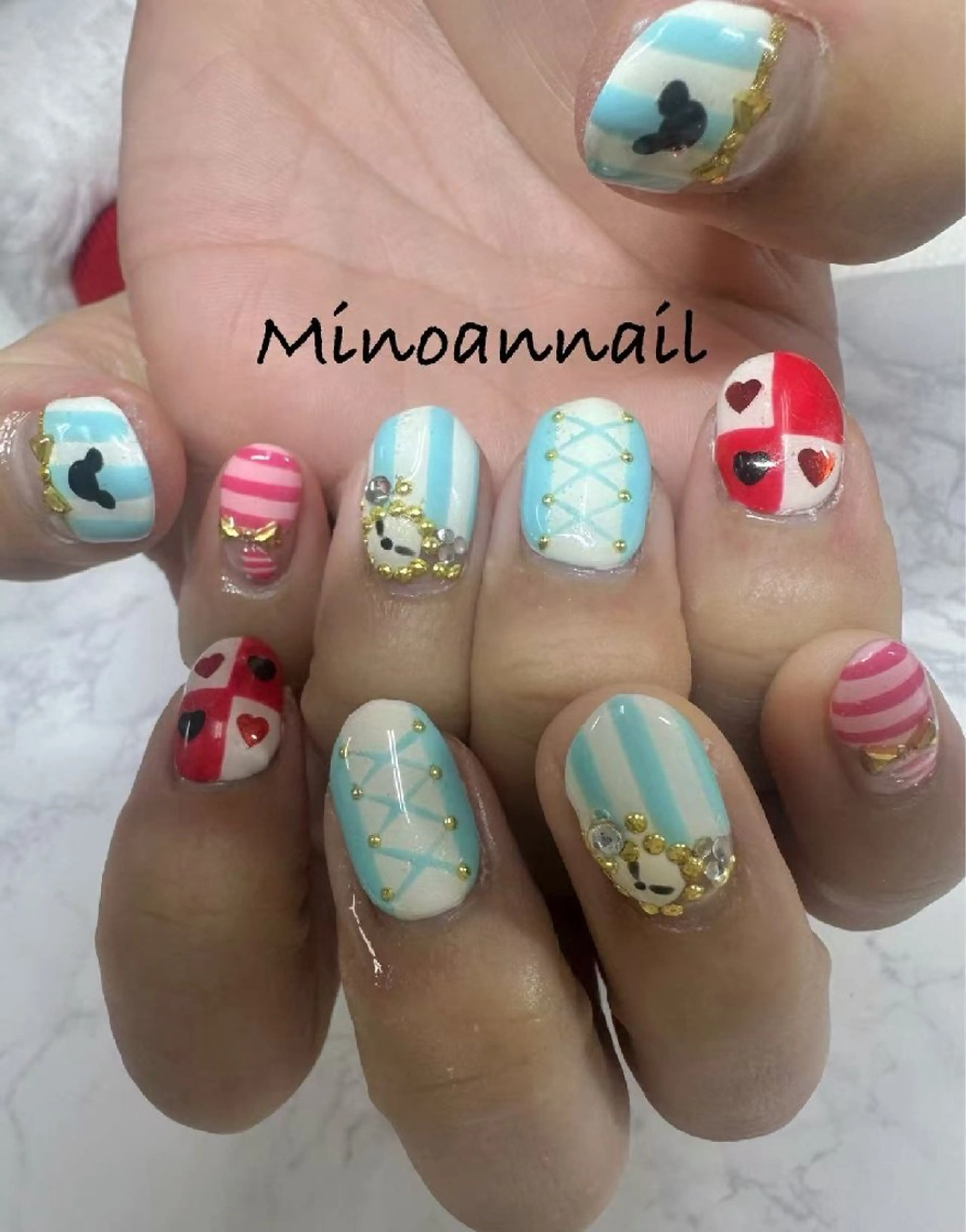 ネイル ❤minoannai メトロポリタン前店のネイルデザイン