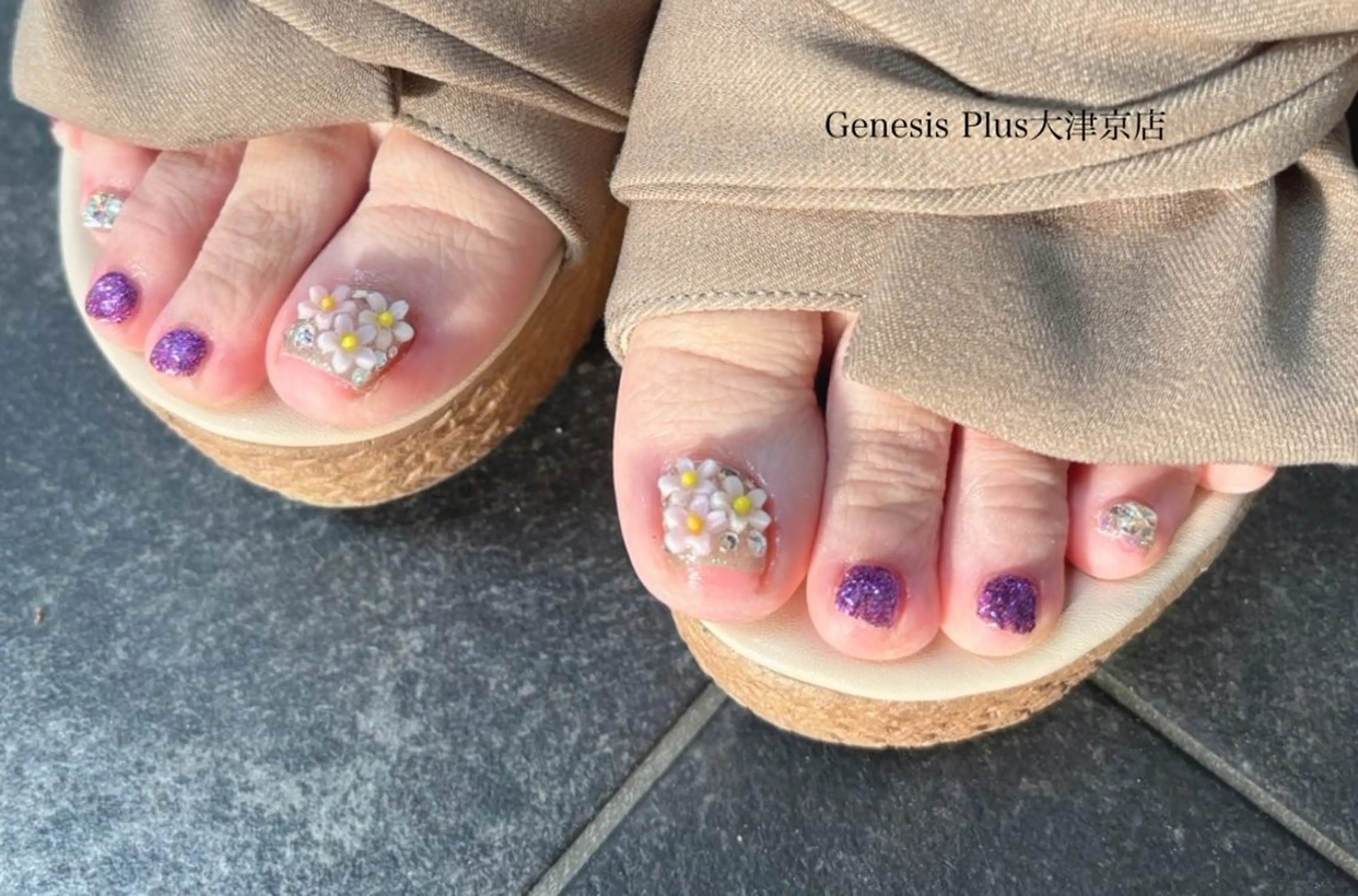 ネイル フットネイル Genesis Plus大津京店のネイルデザイン