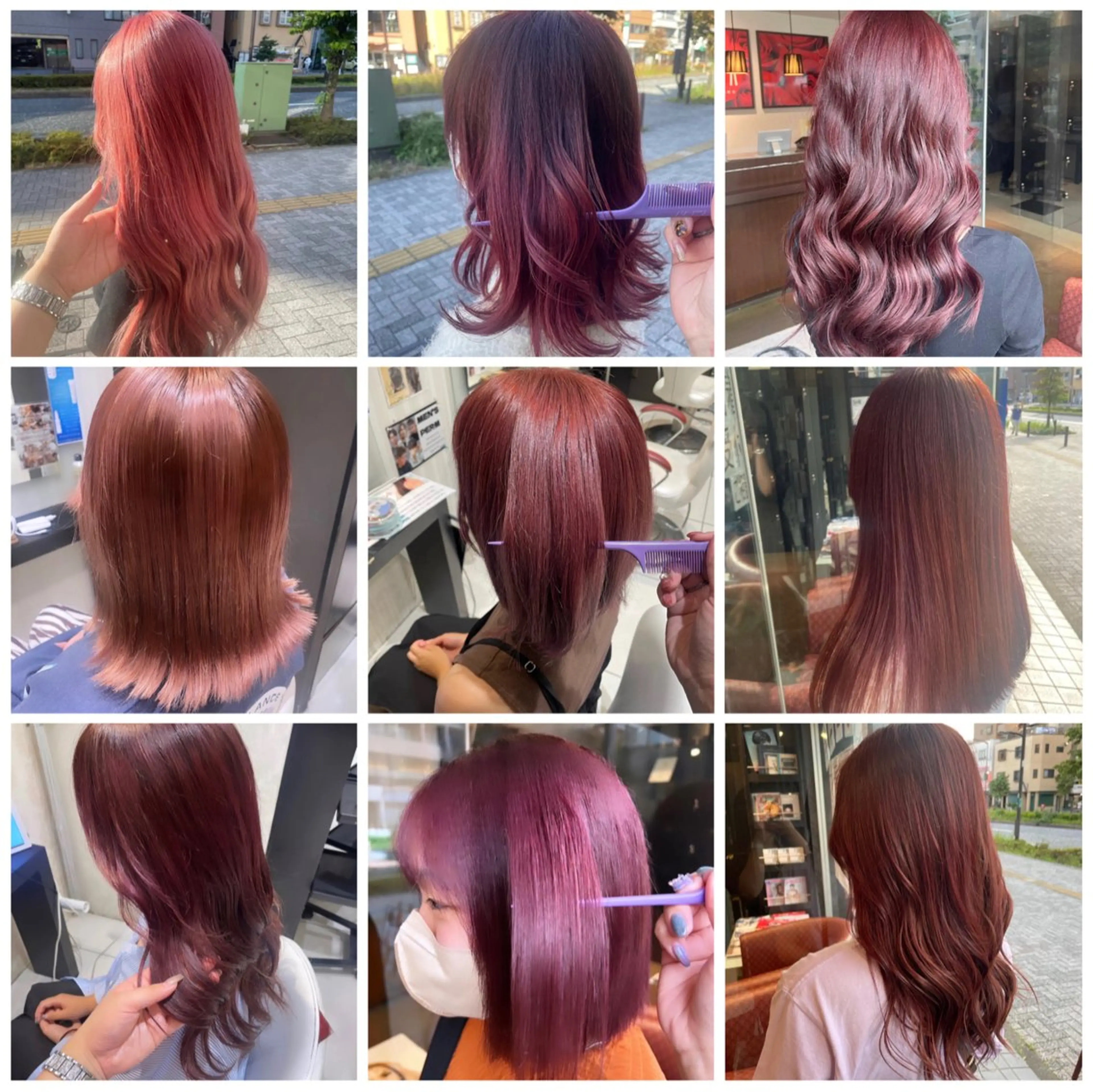 カラー ヘアカラー トリートメント 💞暖色カラー 💞risaのヘアスタイル