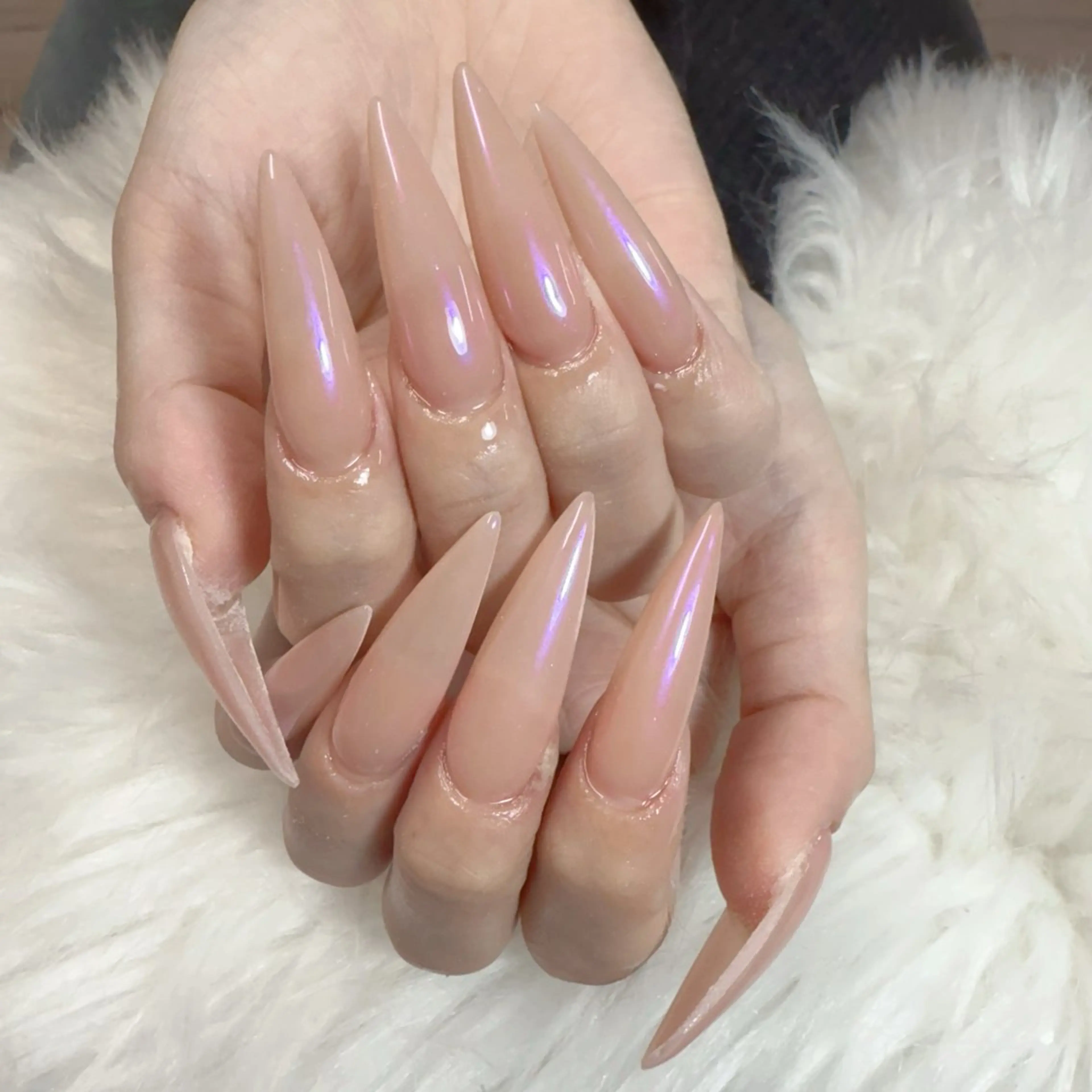 ネイル ハンドネイル 🎀nana🫧 ワンホンネイル🎀のネイルデザイン