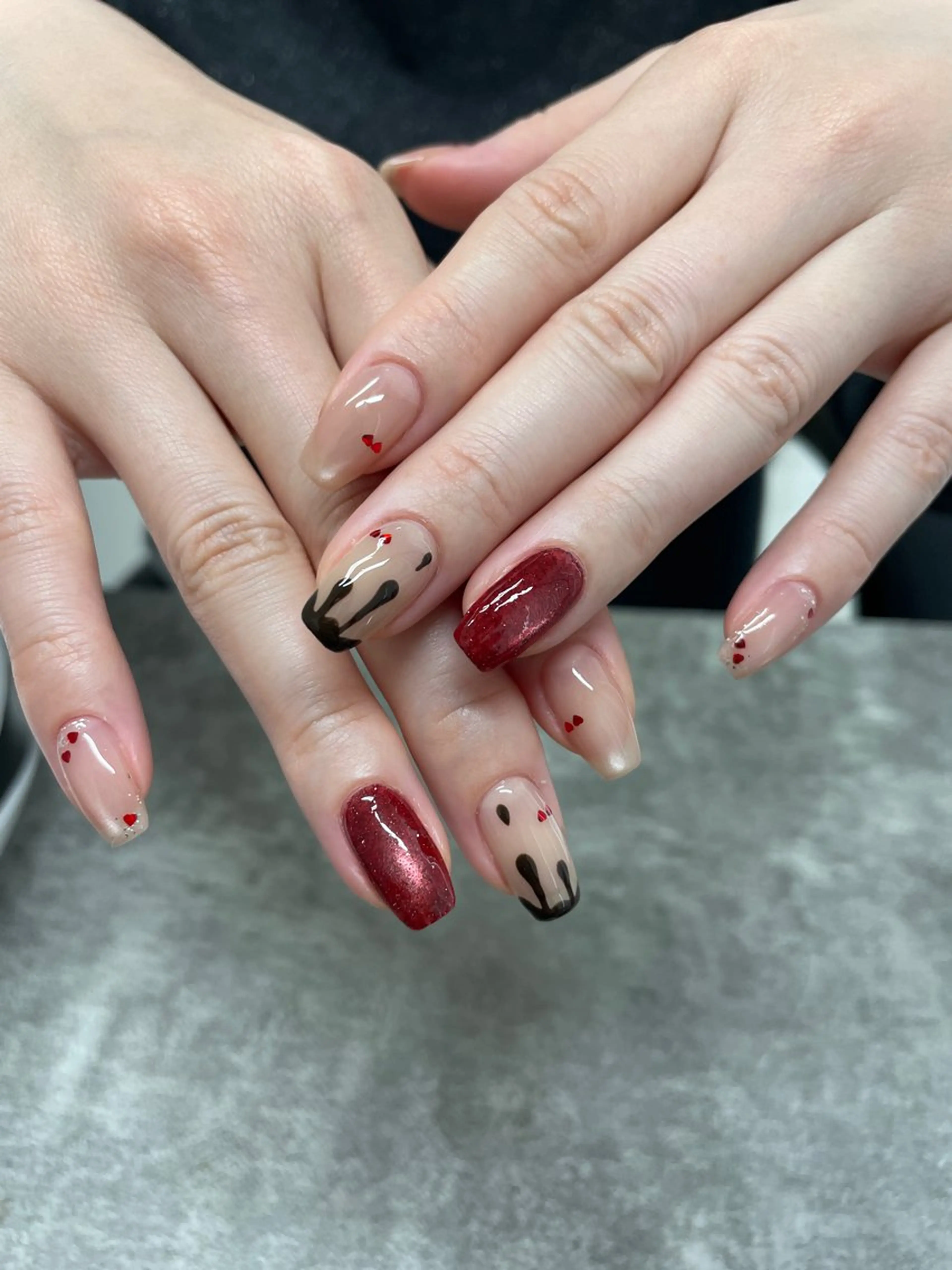 ネイル ハンドネイル Mus’Fam 入谷玲生奈のネイルデザイン