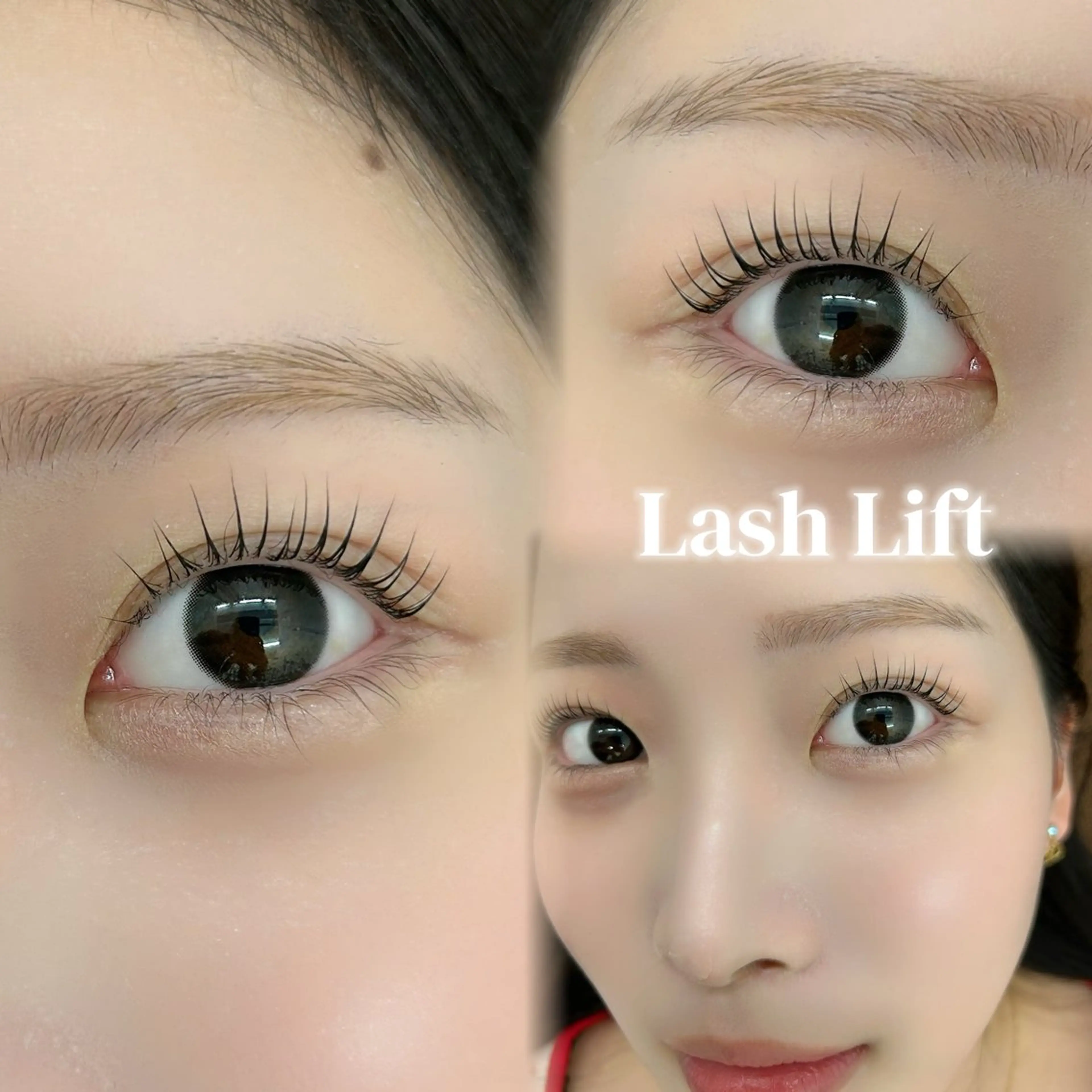 【当日2名様限定】🩵束感まつ毛パーマ🩵（アイシャンプー＋コーティング仕上げ♡）の写真