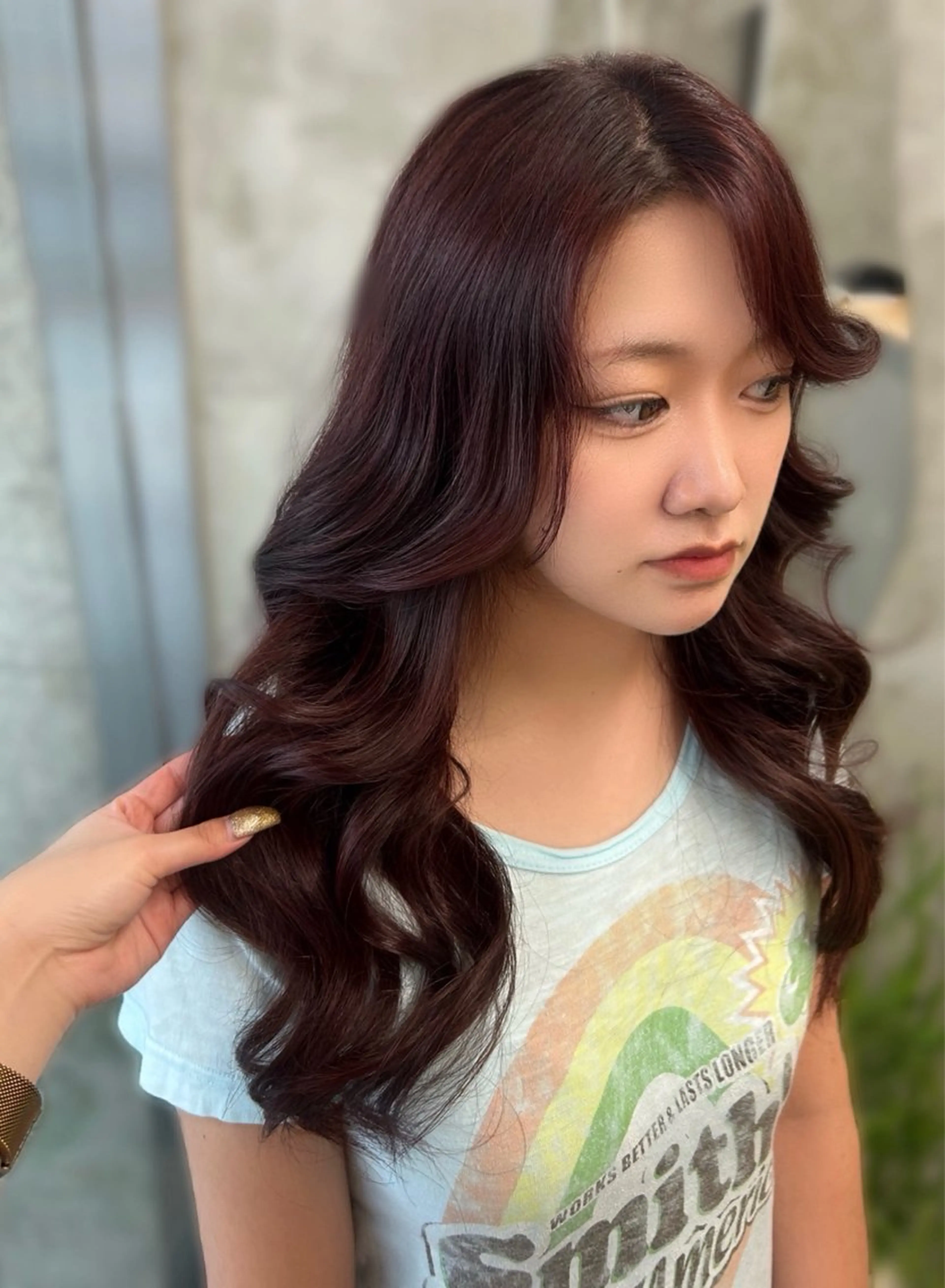 ロング カラー ヘアカラー さわ 🫧🎀のヘアスタイル