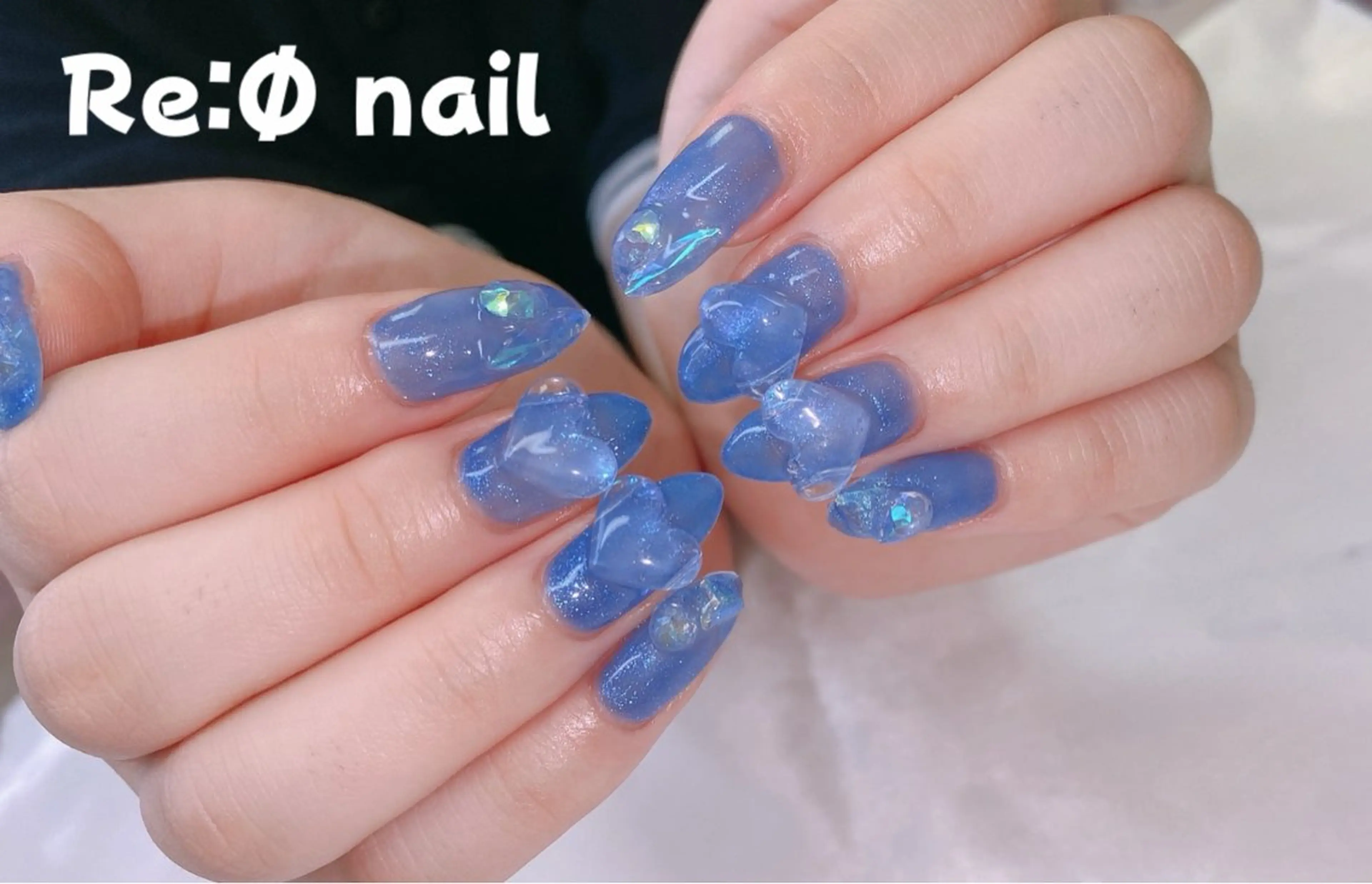 ネイル ハンドネイル Re:Ø nail 🩵TSUJIのネイルデザイン