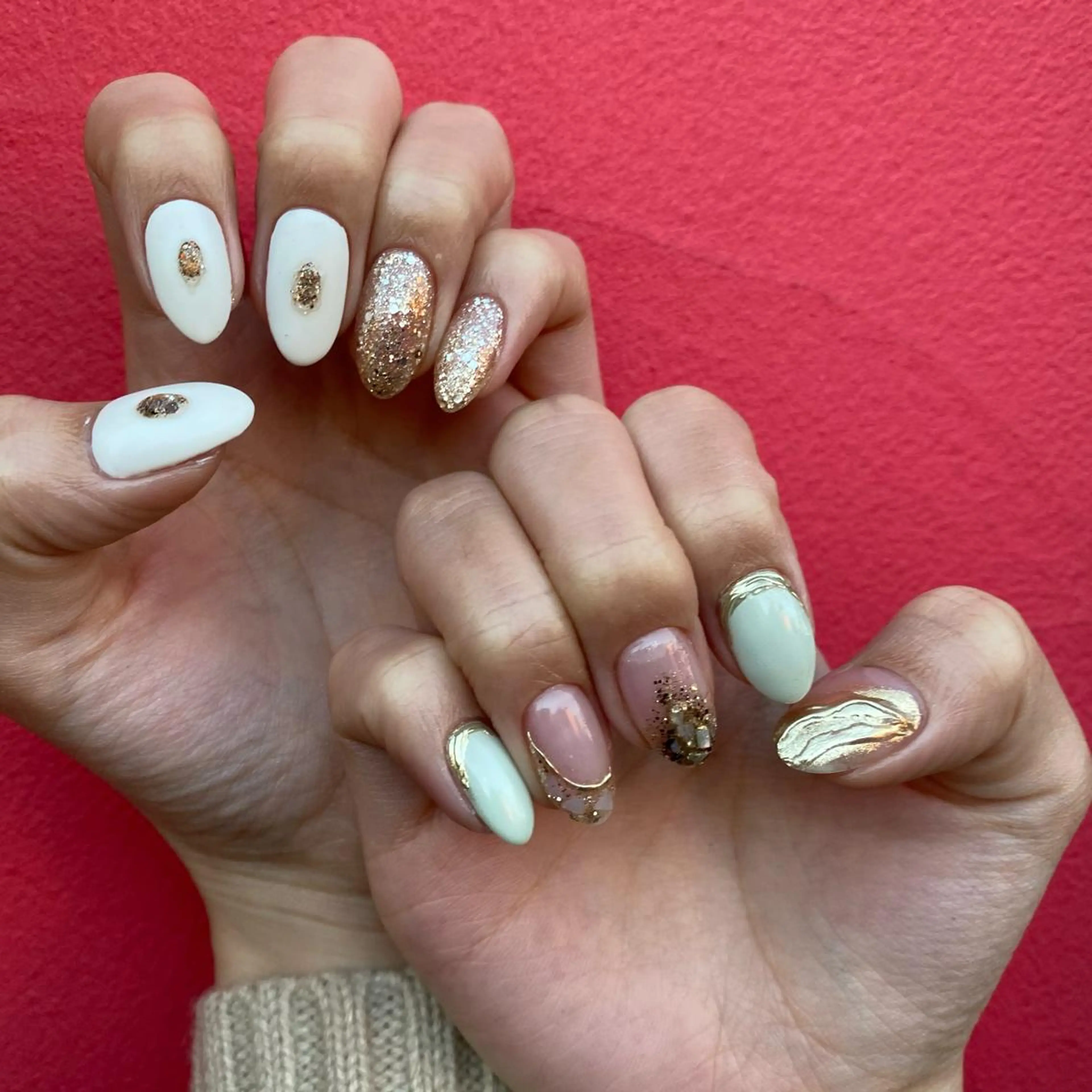 ネイル 春ネイル Re:Smil所属・☺︎ NOZOMI☺︎のネイルデザイン