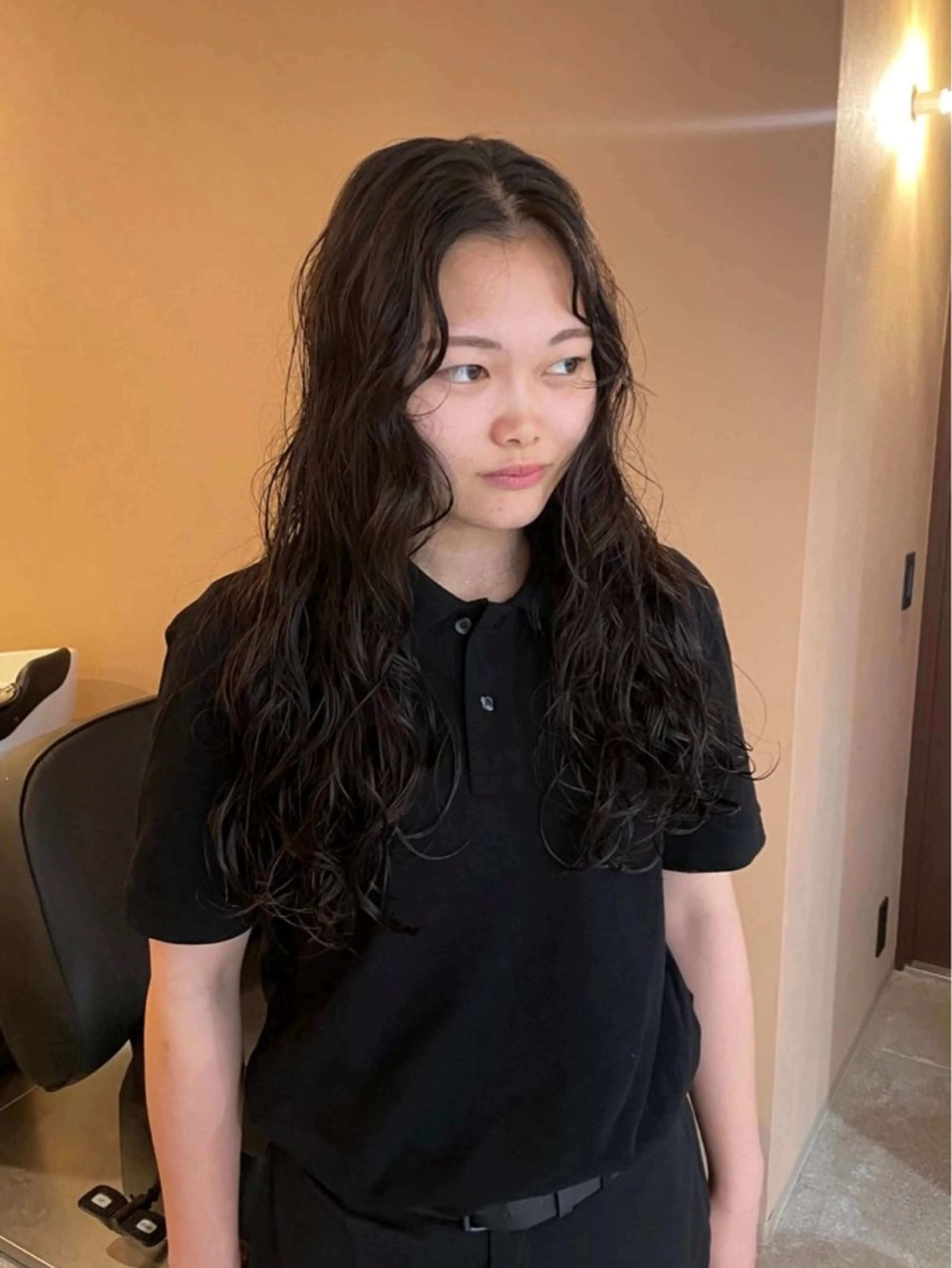 ロング メンズモデル募集中 YOKE reinaのヘアスタイル