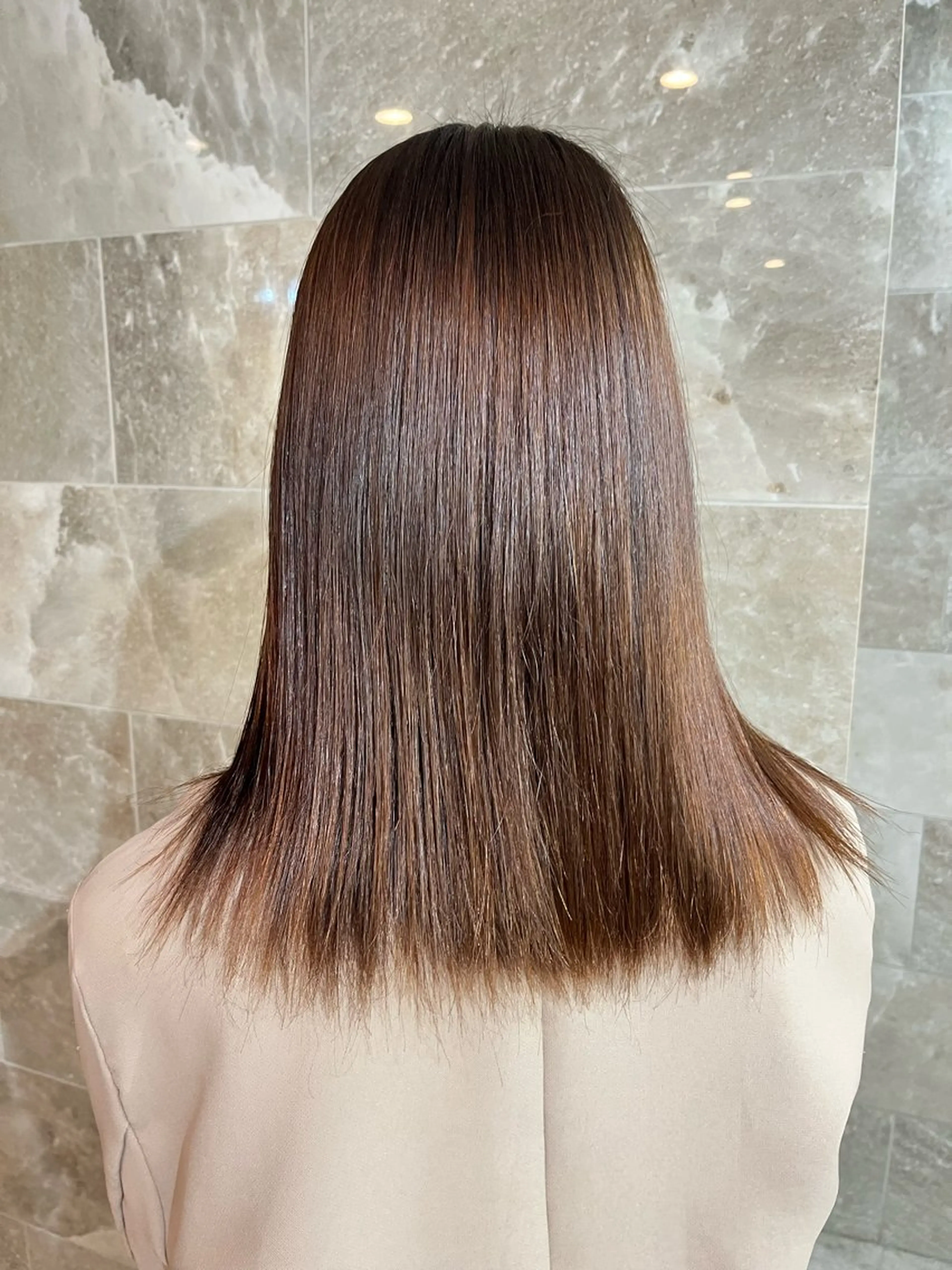 ミディアム 全レングスカット 特化🫧新井啓吾のヘアスタイル