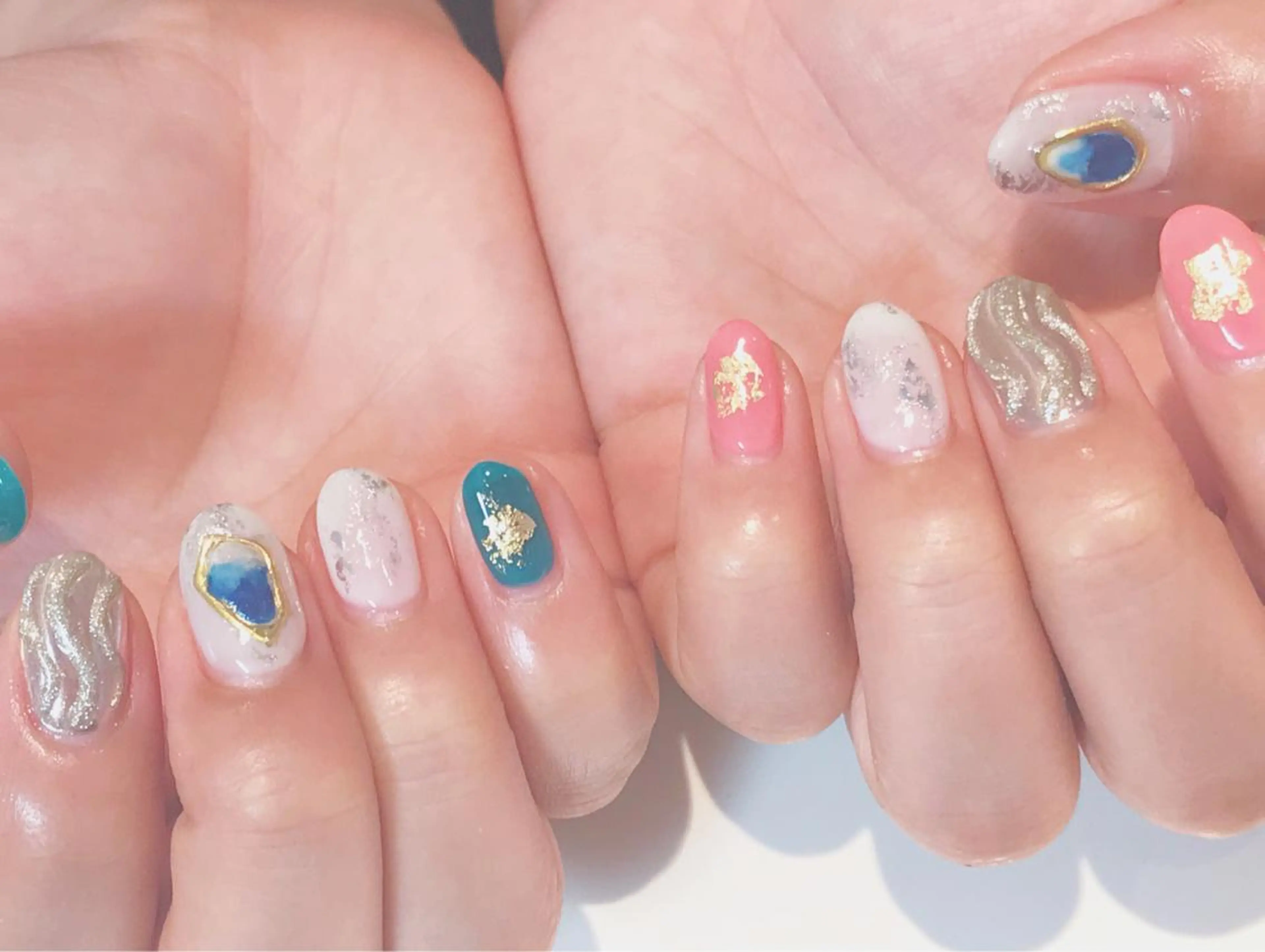 ネイル ハンドネイル もとまつ さちこのネイルデザイン