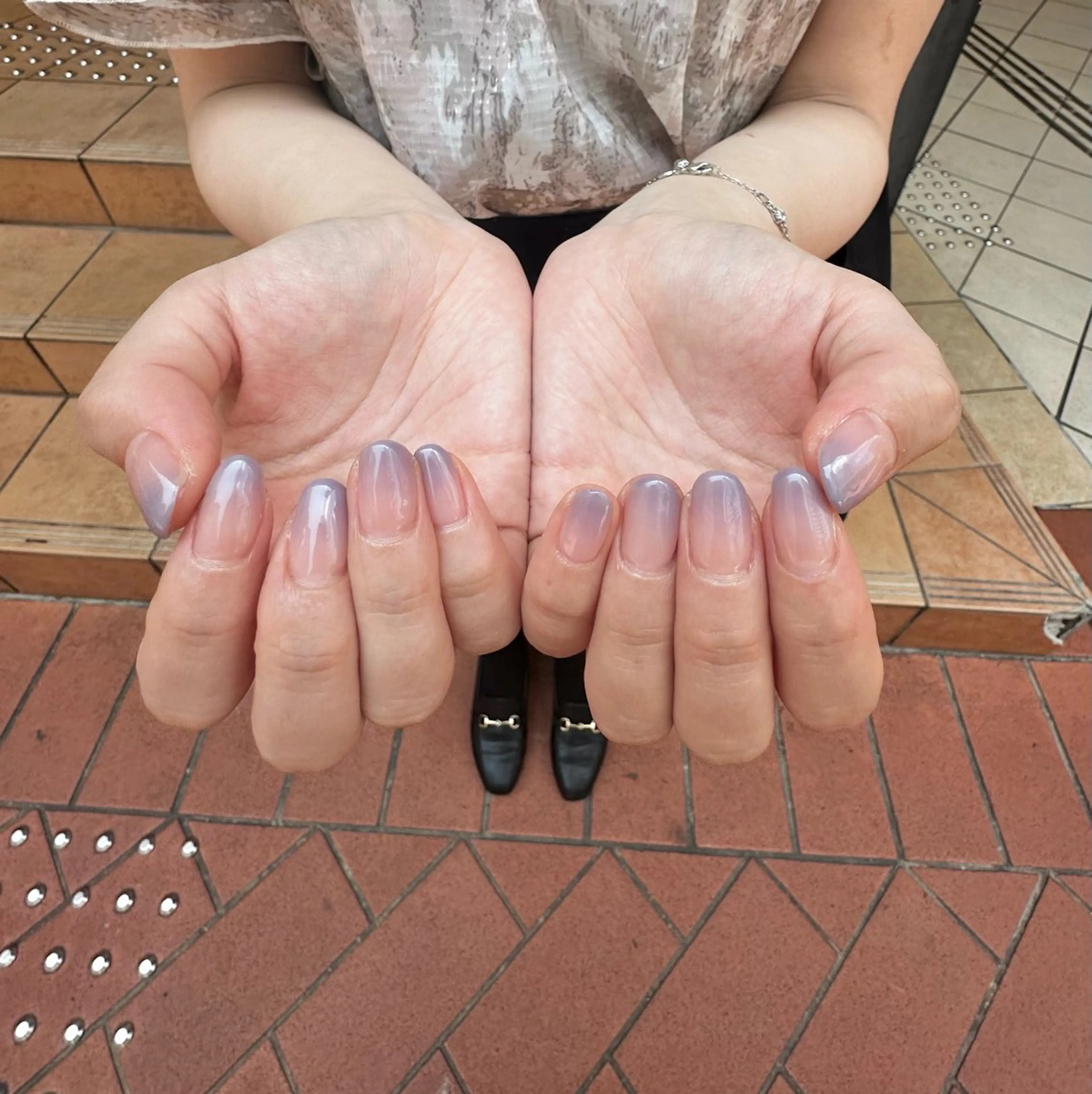 ネイル シンプルネイル unopulir Kahoのネイルデザイン