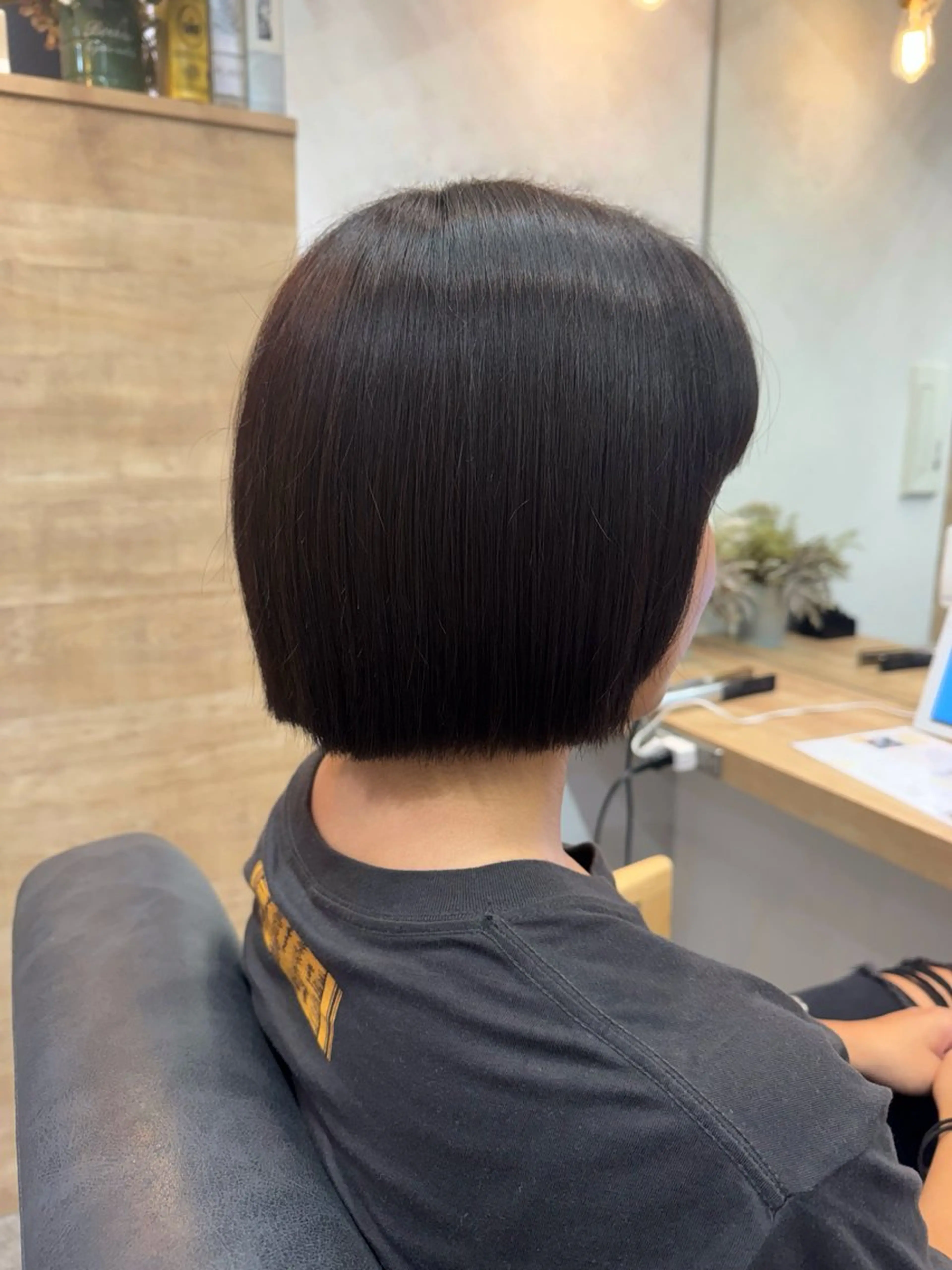 ショート カット 縮毛矯正/エクステ ヘアアレンジ/ひふみのヘアスタイル