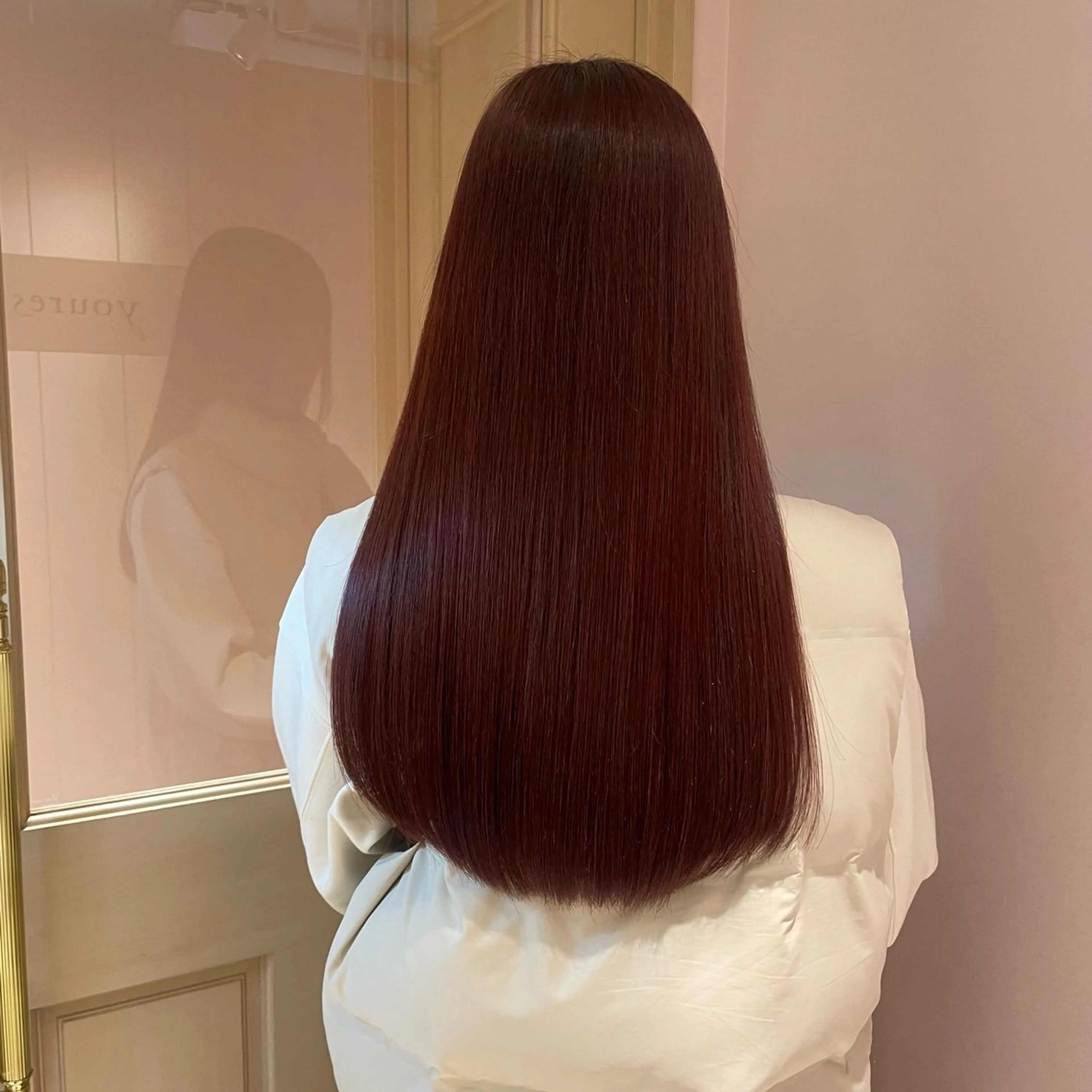 ロング ヘアカラー トリートメント ヘッドスパ マホ/日吉/髪質改善 /レイヤー/ガーリーのヘアスタイル