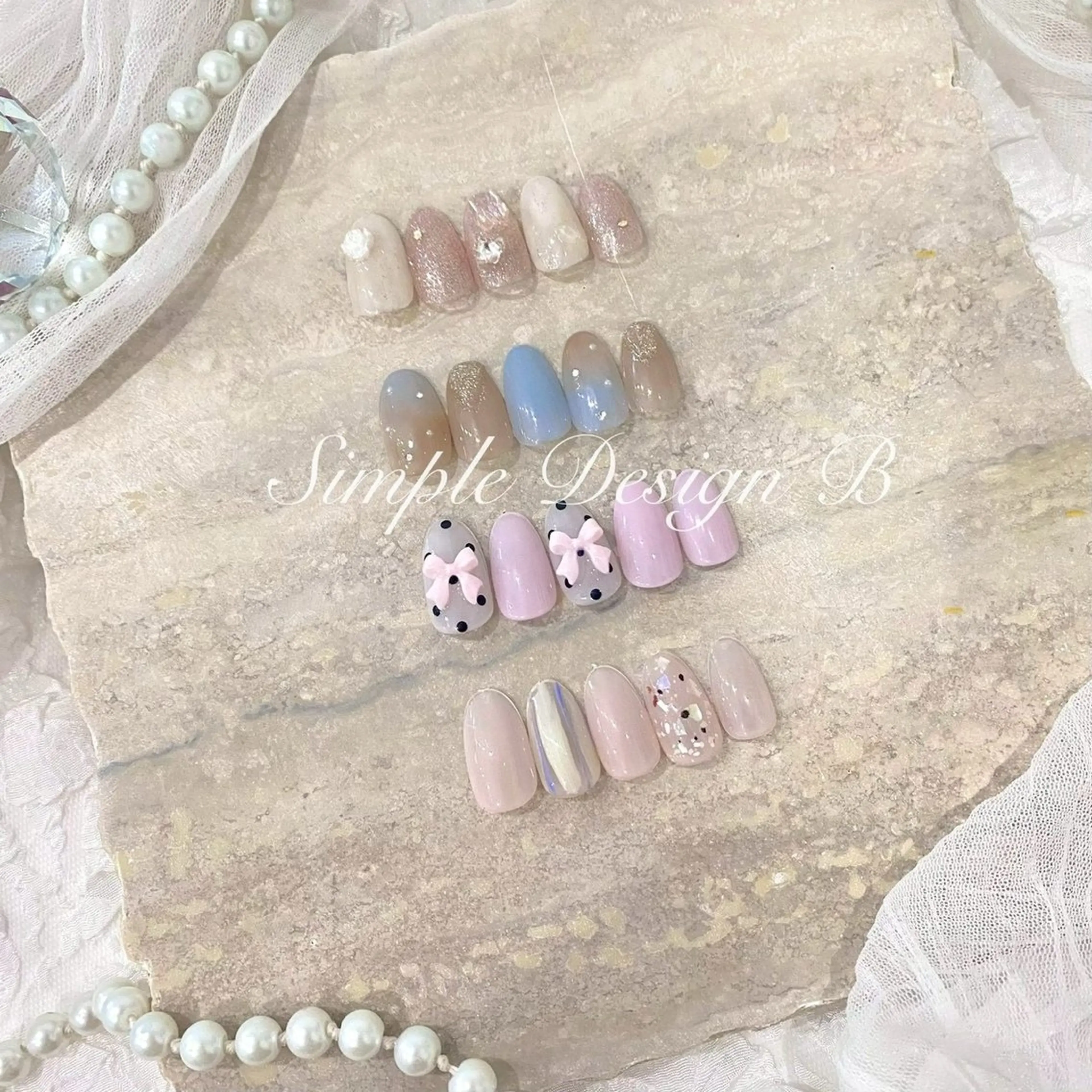ネイル ハンドネイル M2 beauty Nankaのネイルデザイン