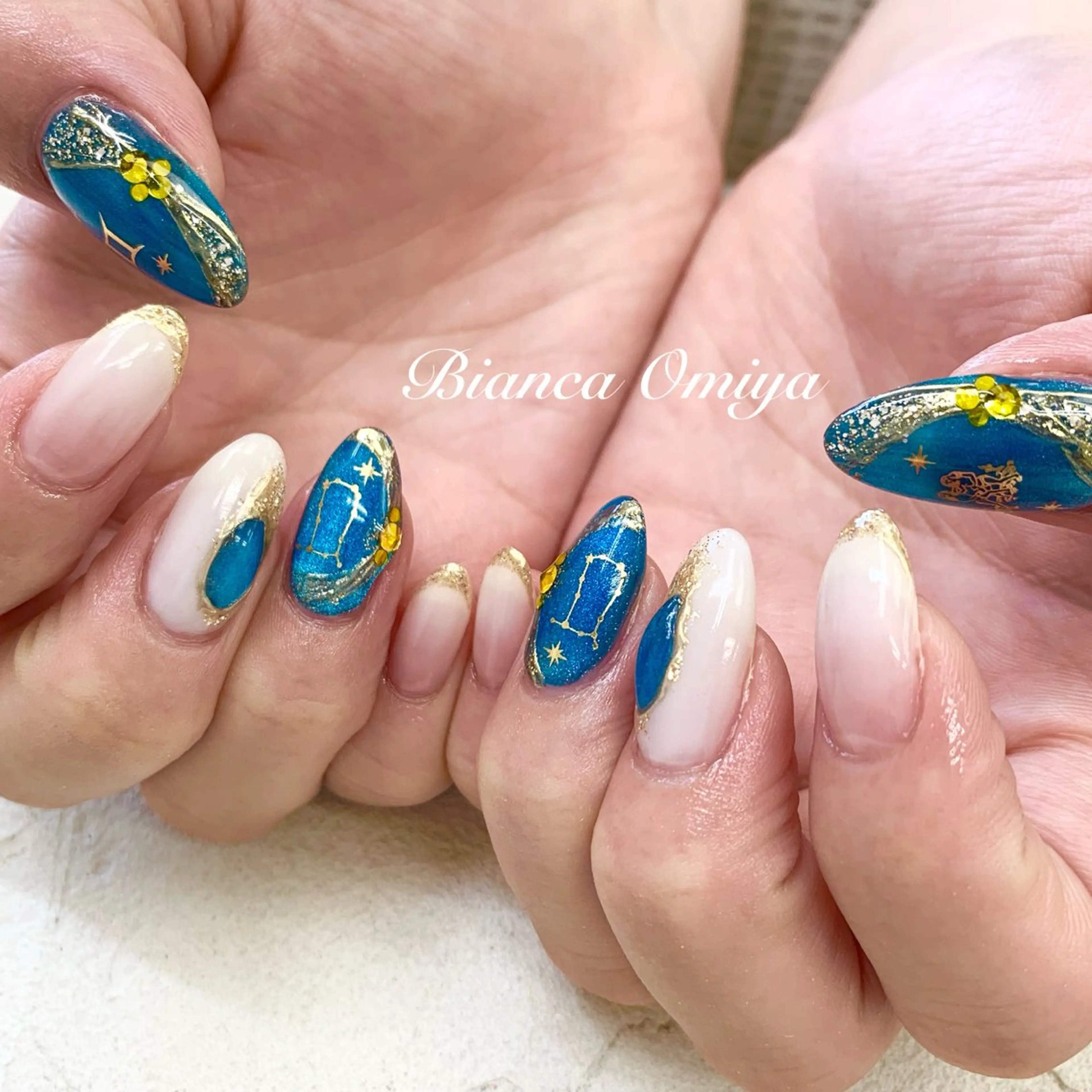 ネイル ハンドネイル Silk by Bianca＊森澤のネイルデザイン