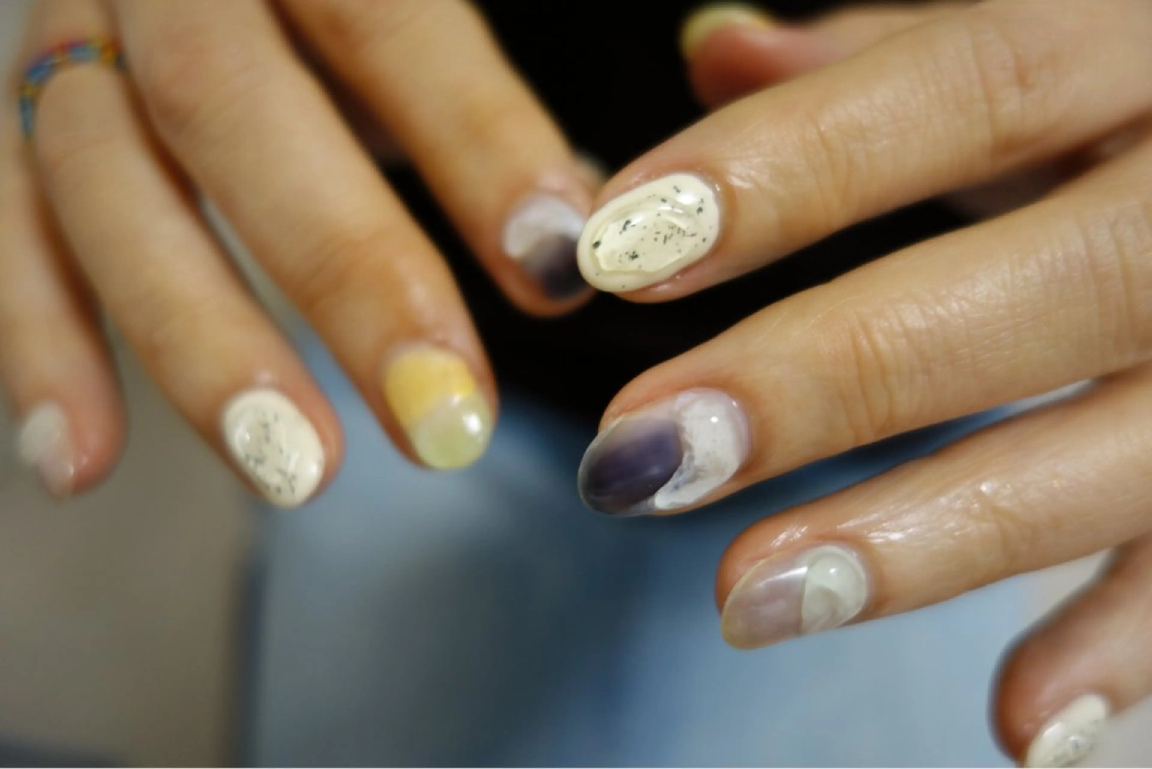 ネイル ニュアンスネイル ハンドネイル tsumeasobi 🪬macoのネイルデザイン