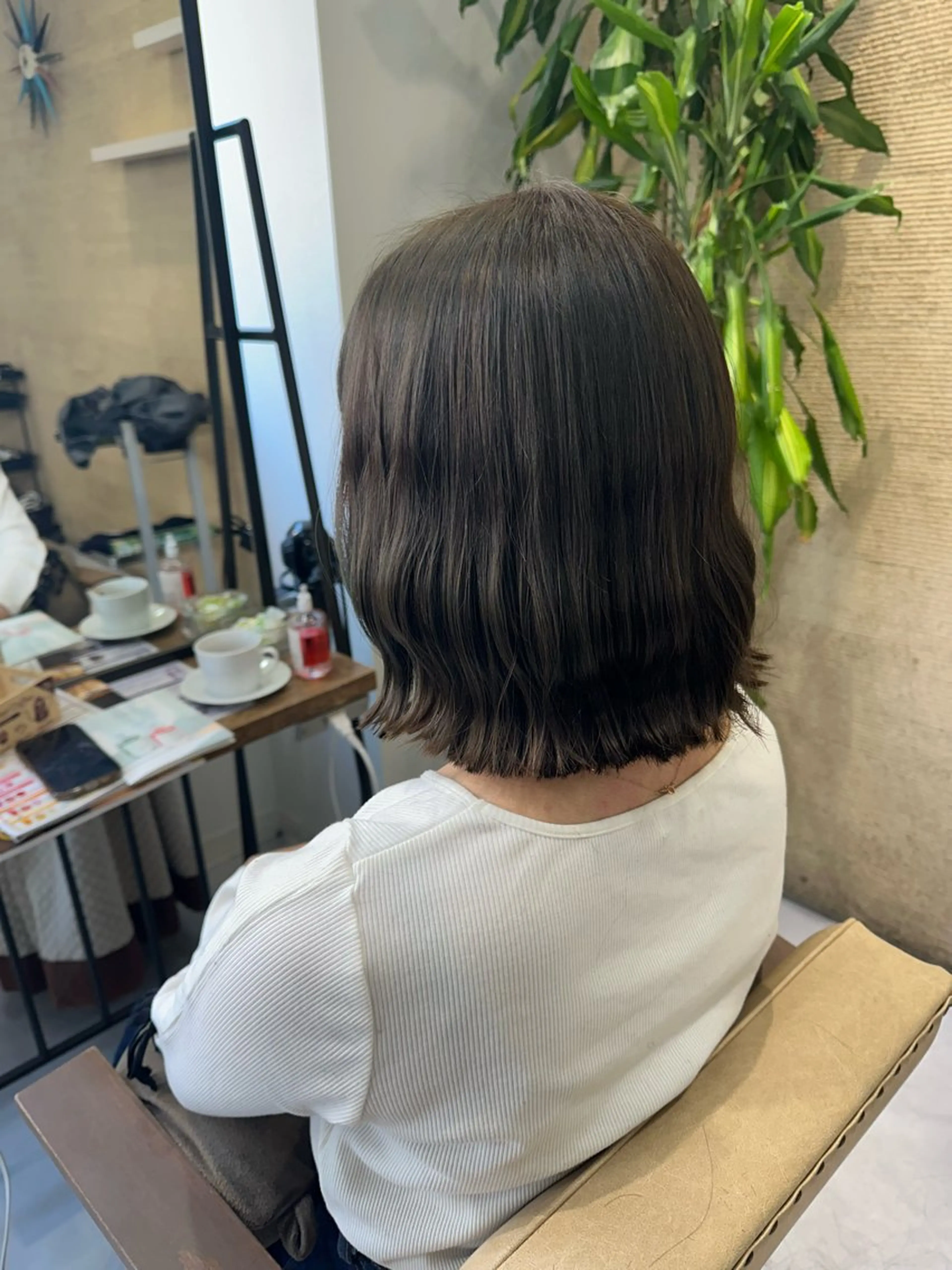 ミディアム カラー カット ヘアカラー トリートメント ICHIKA/暖色 カラー / Wカラーのヘアスタイル