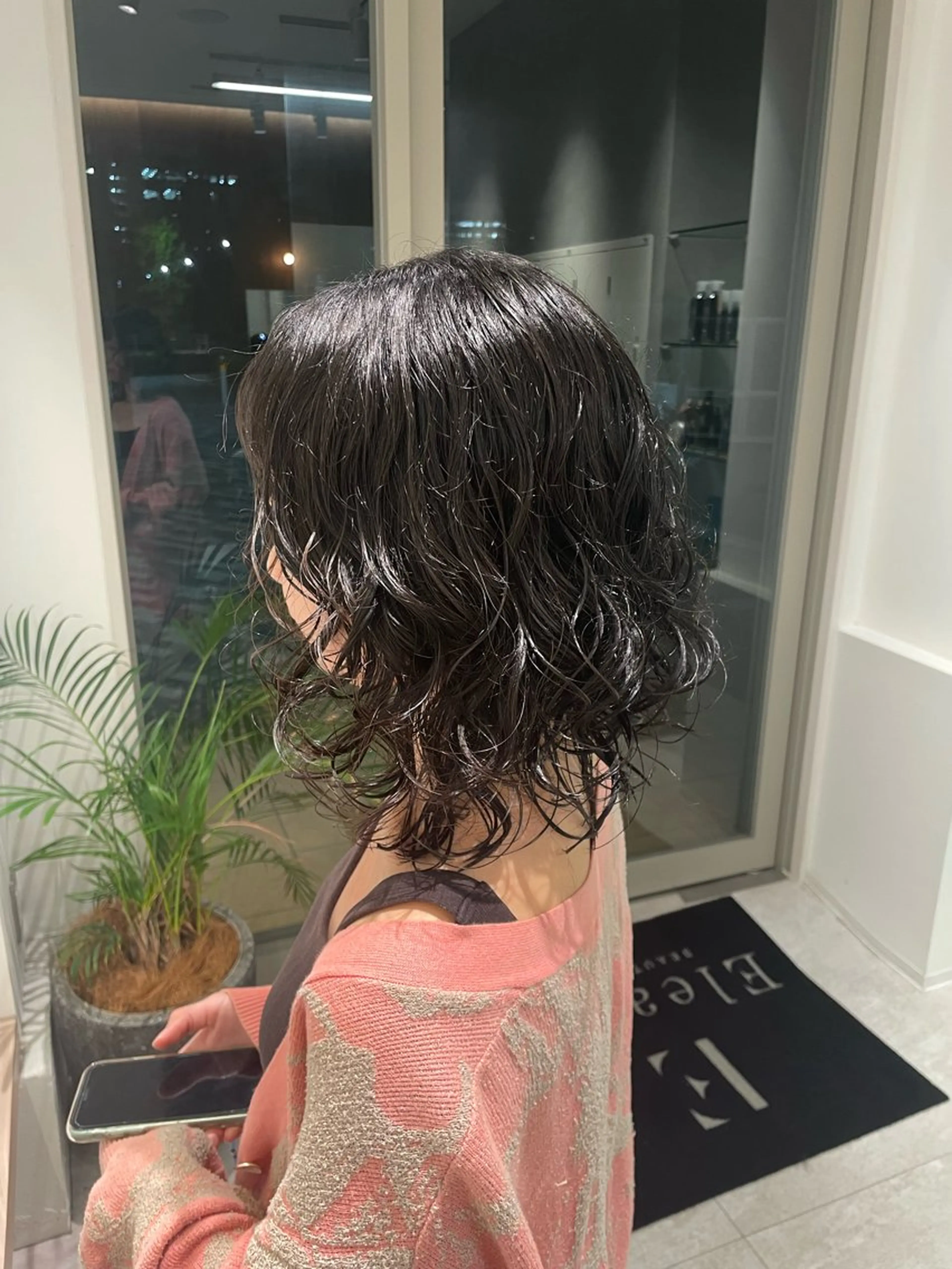 ミディアム Jr.stylist 彩乃のヘアスタイル