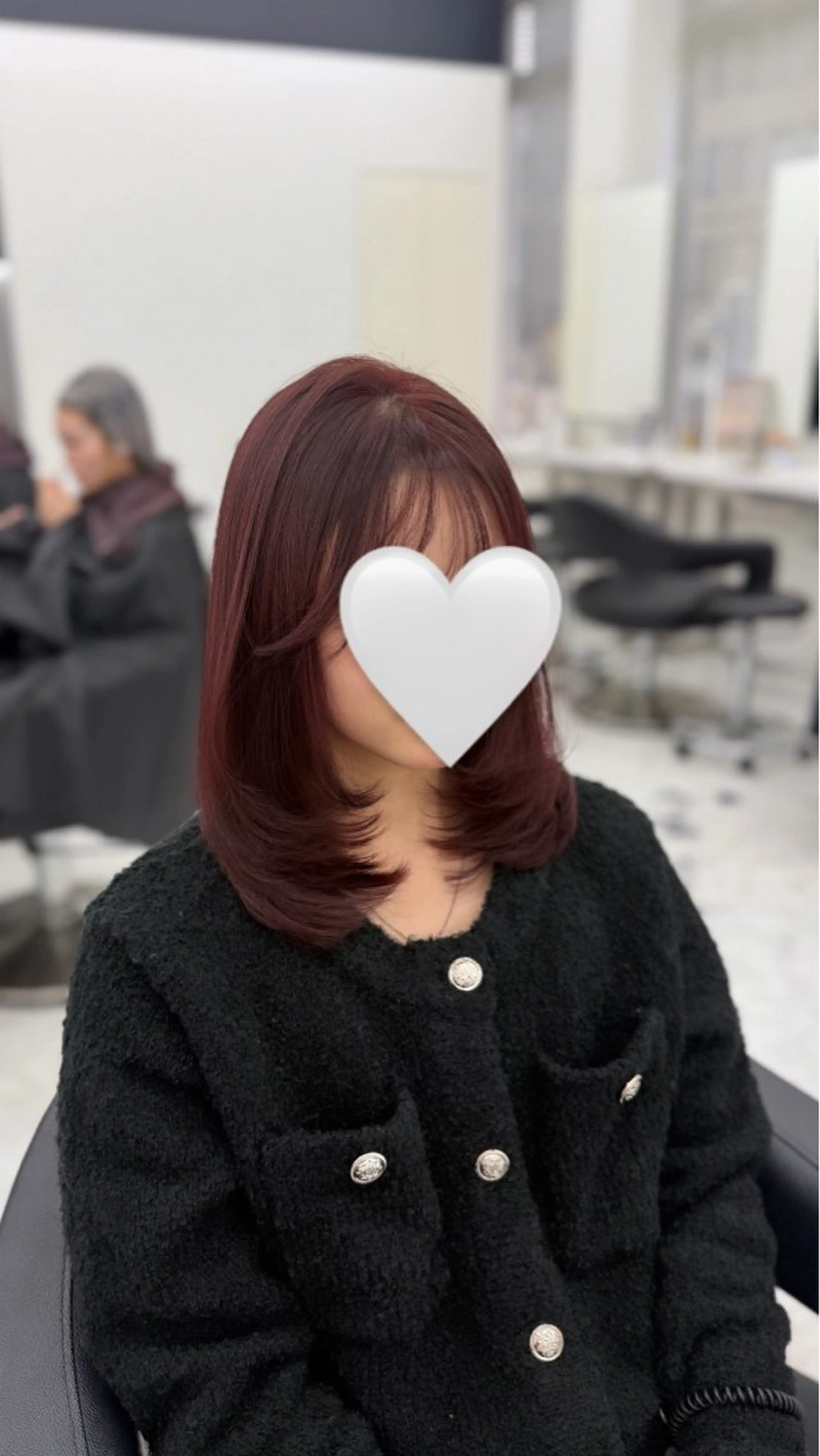 ミディアム カラー ヘアアレンジ ミディアムレイヤー ブリーチ ダブルカラー ブリーチなしカラー ピンクカラー 🎀Girly艶髪カ ラー🎀Harukaのヘアスタイル