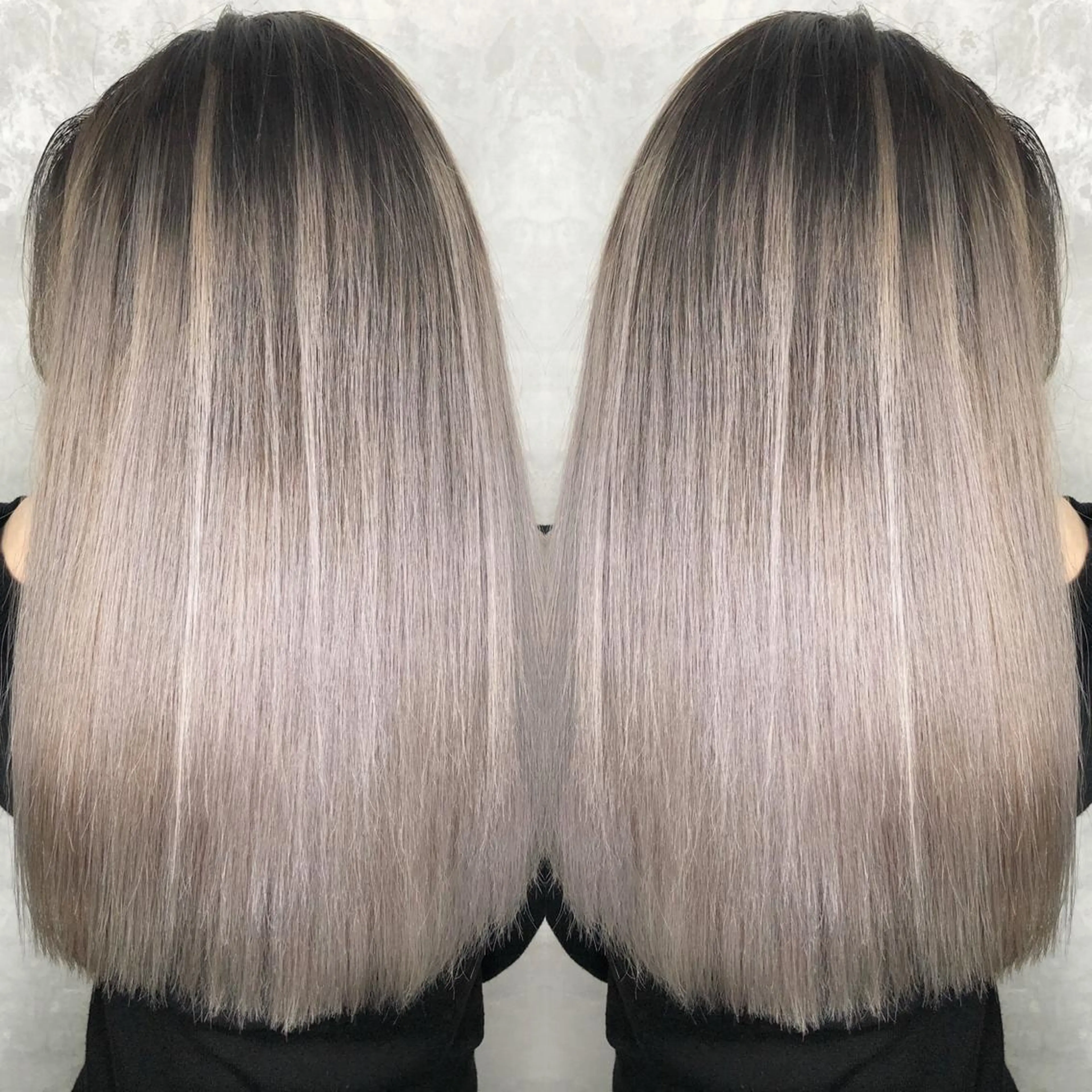 ミディアム カラー ヘアアレンジ ヘアカラー トリートメント 遠藤 拓馬のヘアスタイル