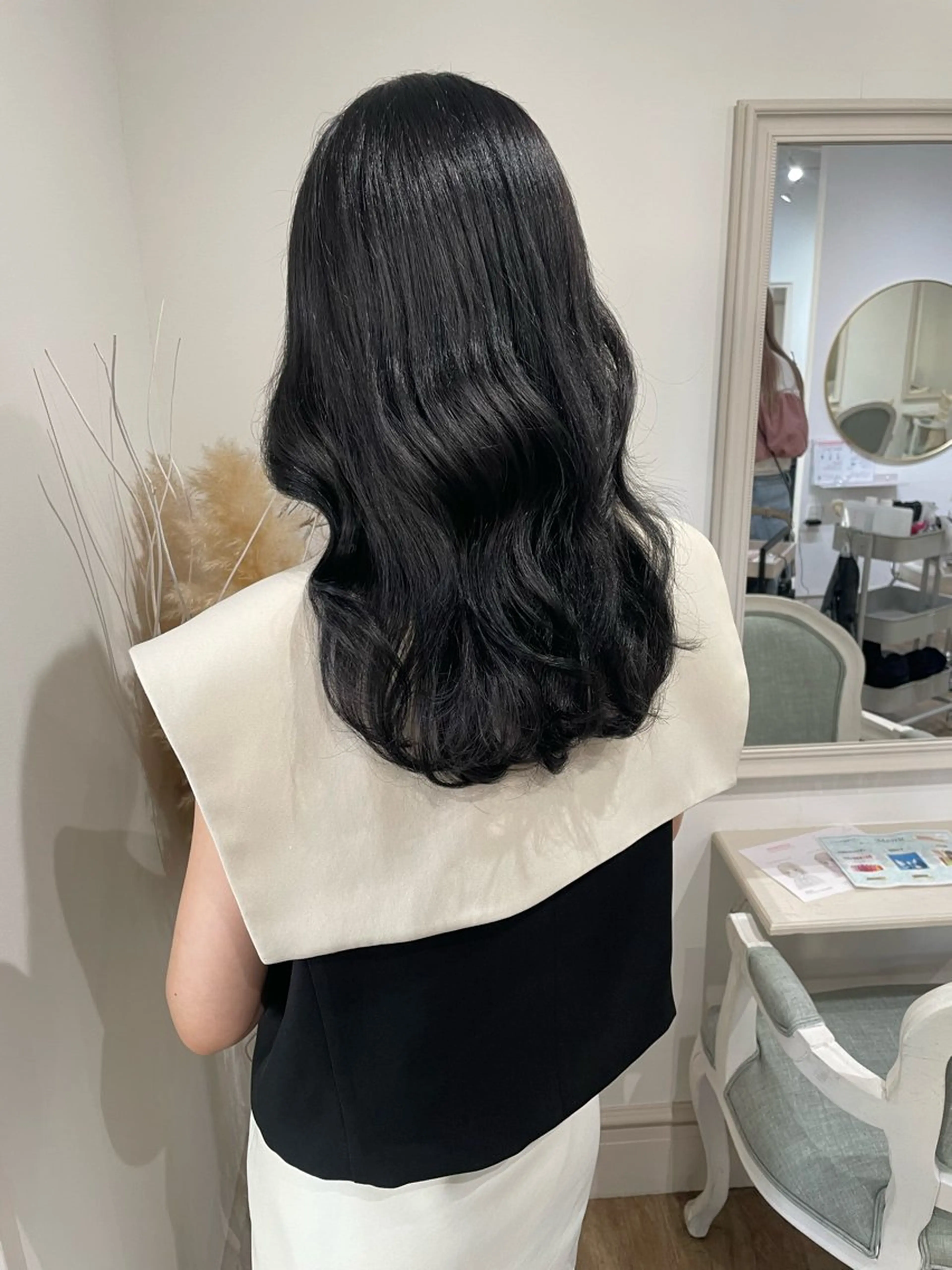 ロング カラー ヘアアレンジ 韓国風ヘア coco♡ 韓国hairのヘアスタイル