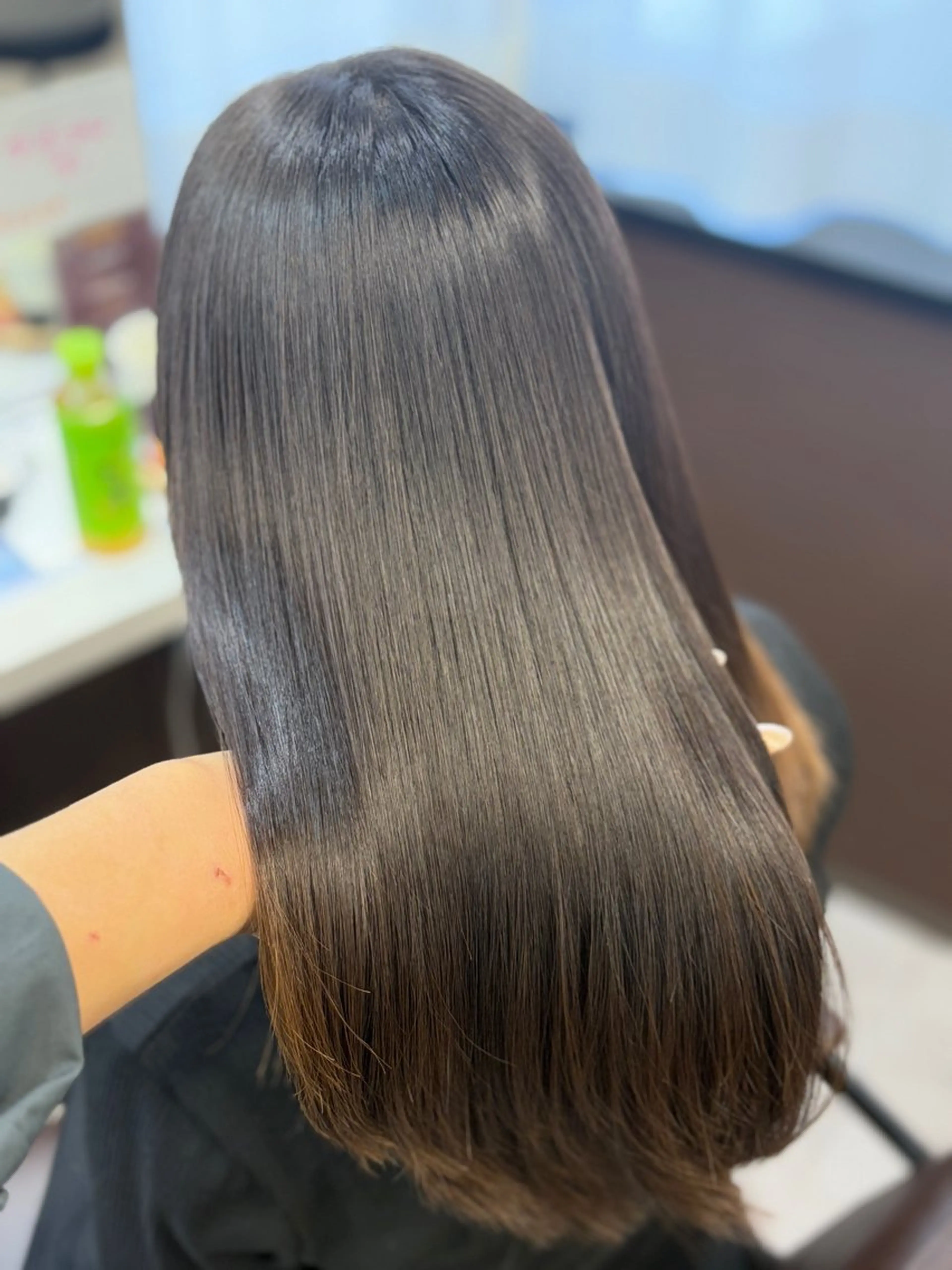 ミディアム カラー 韓国×髪質改善カラー 💎hinaのヘアスタイル