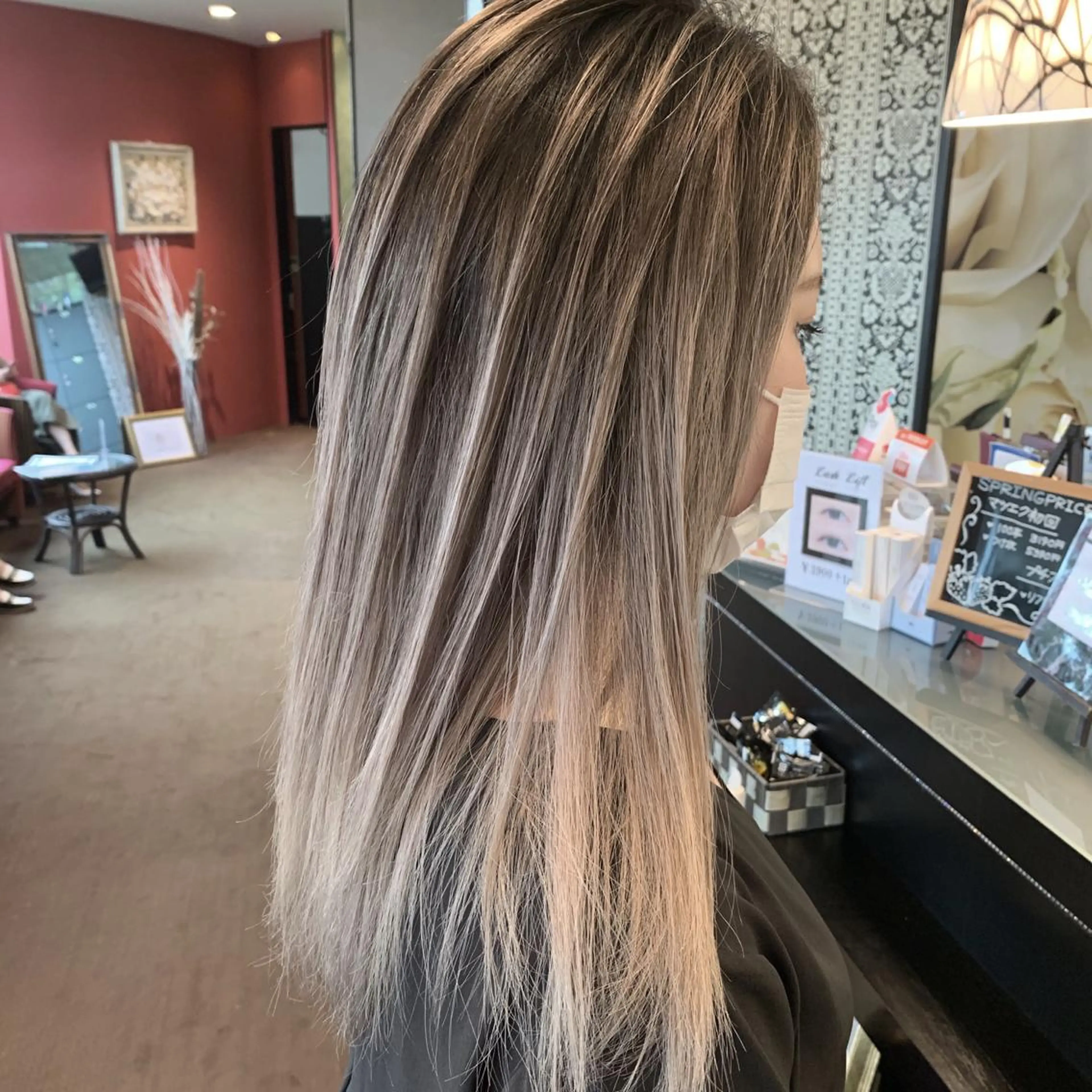 ロング カラー EARTH石巻店 尾形  裕のヘアスタイル