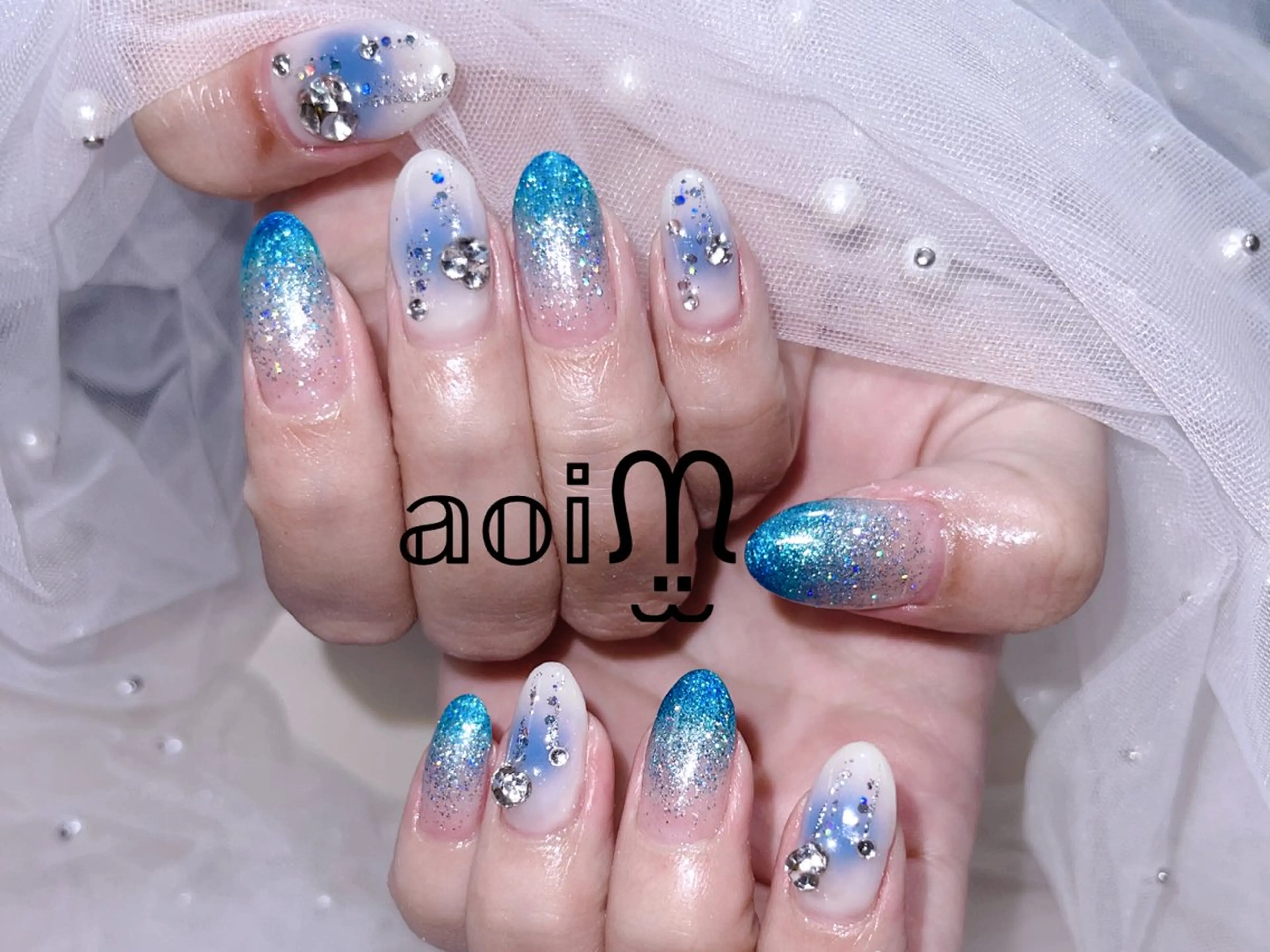 ネイル 葵うさぎ AIのネイルデザイン