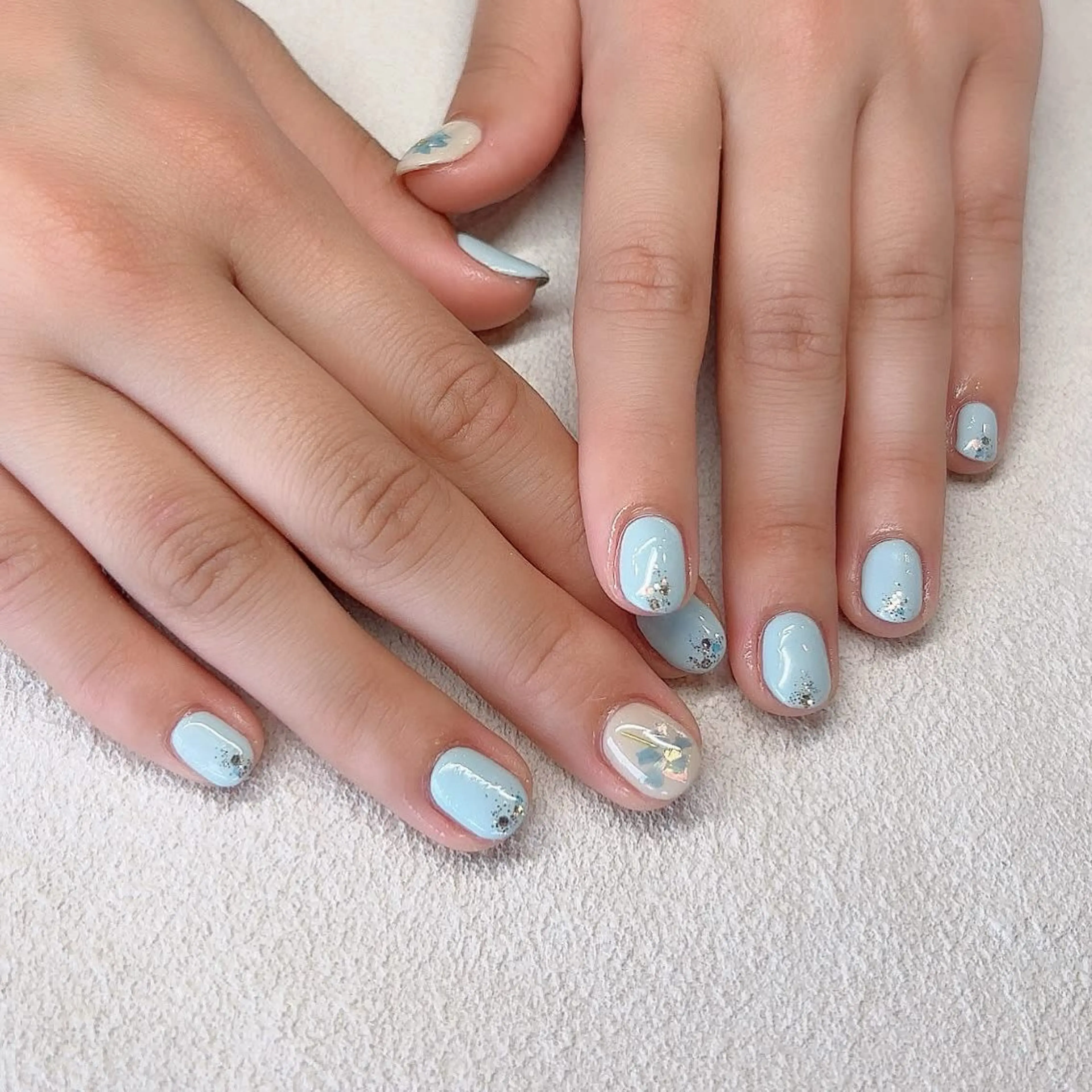 ネイル 西大分S.Nail 𓏲⋆🪸.⋆⸜🫧のネイルデザイン