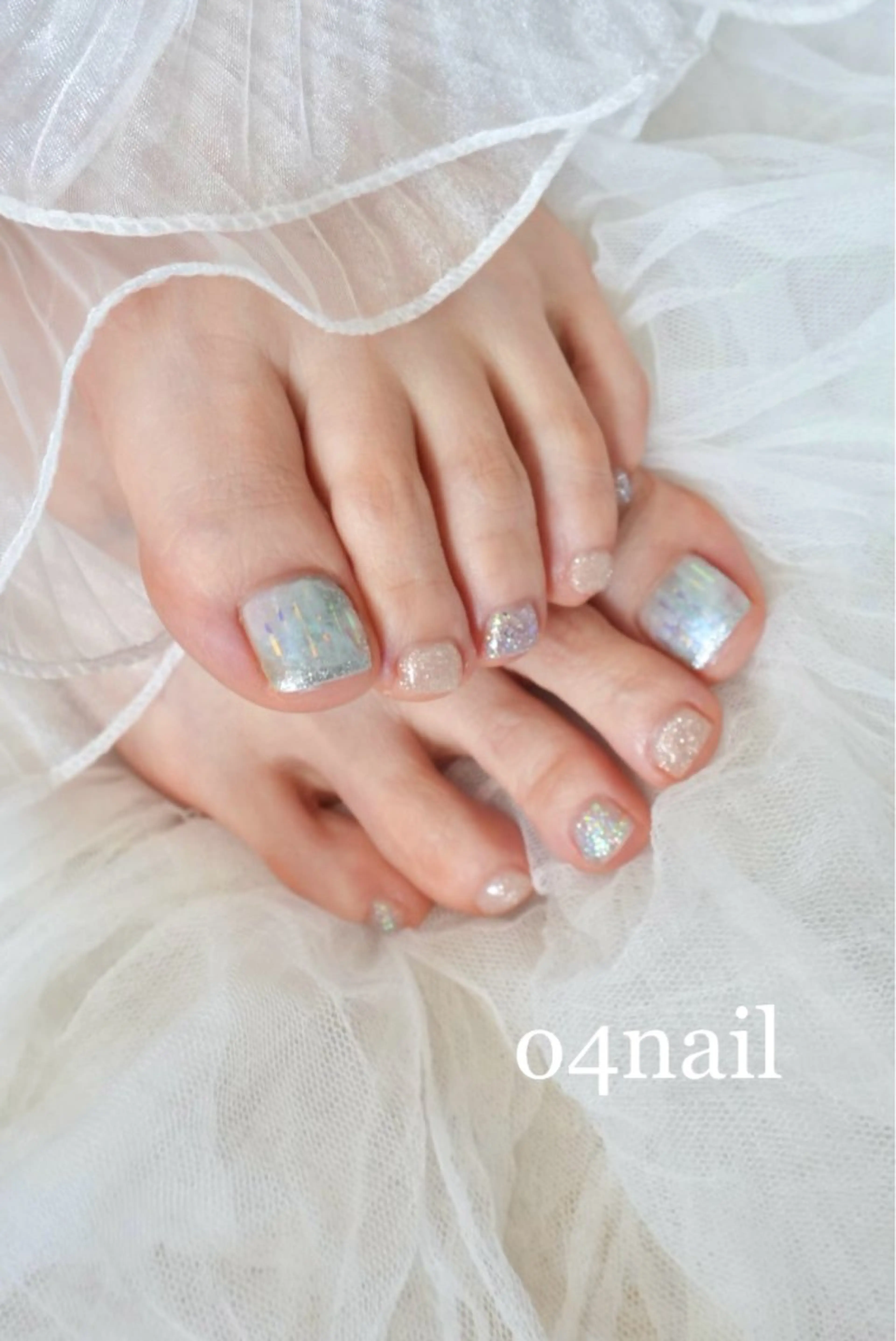 ネイル フットネイル o4nail___ ARISAのネイルデザイン