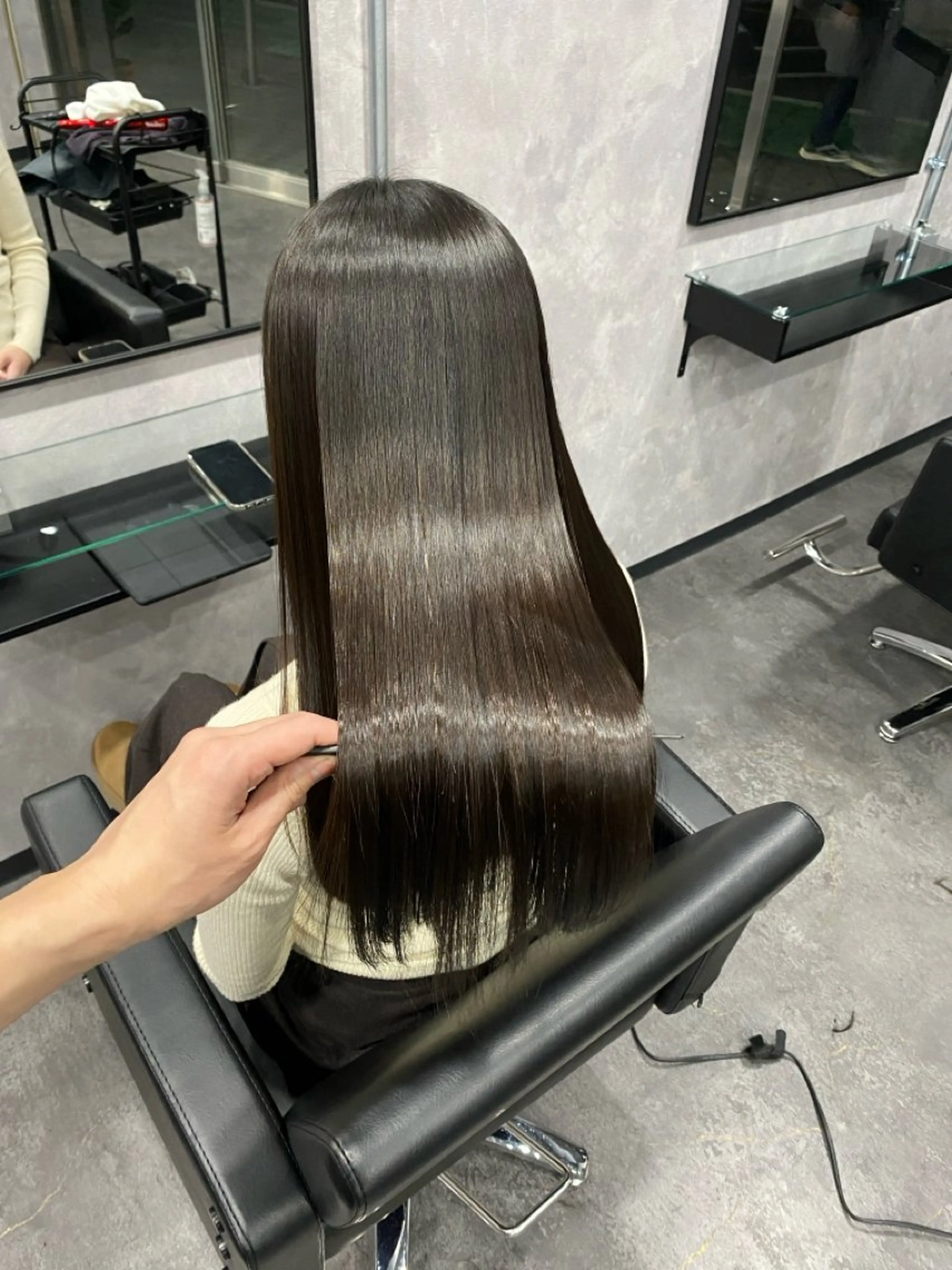 ロング カット トリートメント 【髪質改善】加藤 崇徳のヘアスタイル