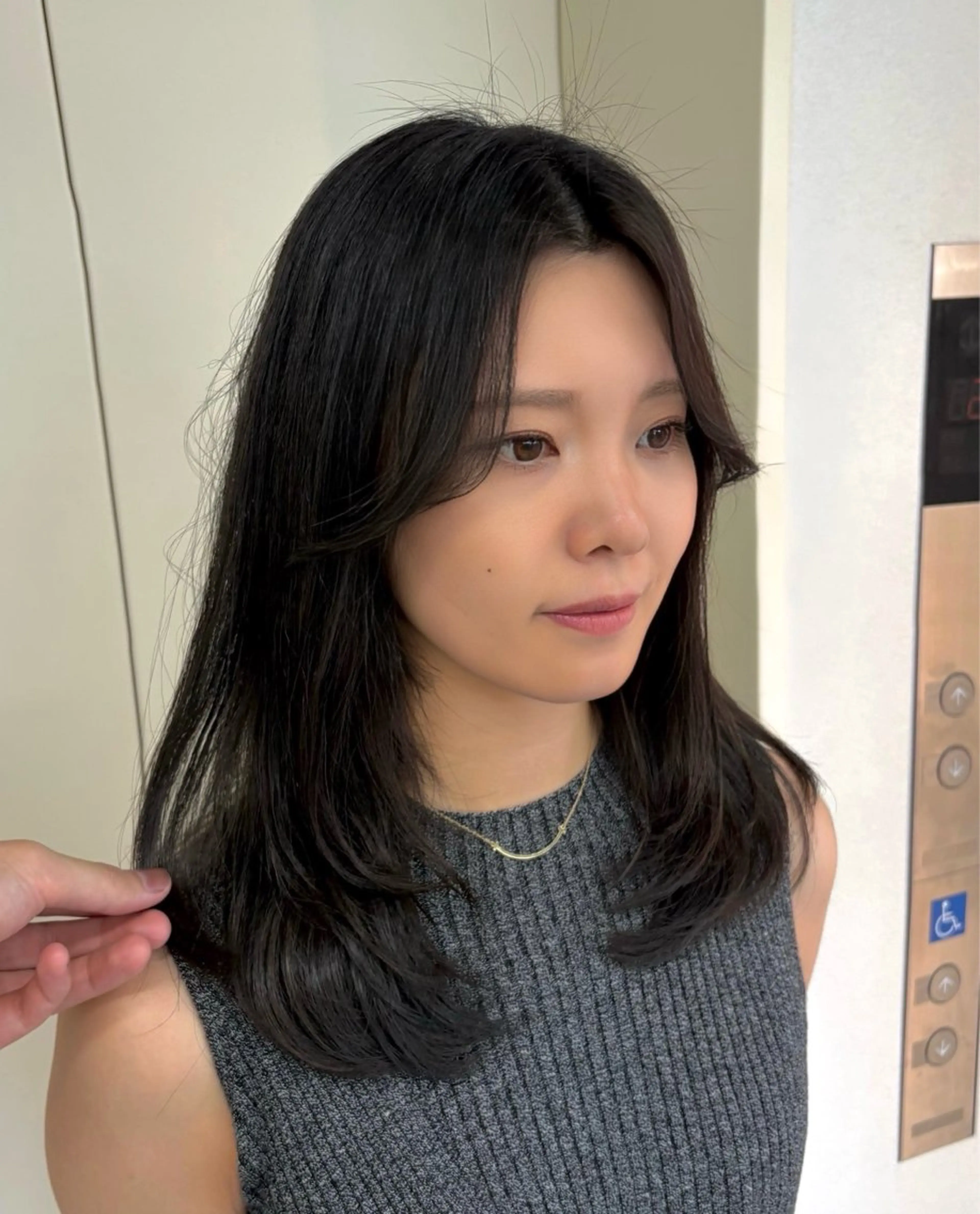 ロング カラー 髪質改善/レイヤー カット福澤　和嗣のヘアスタイル