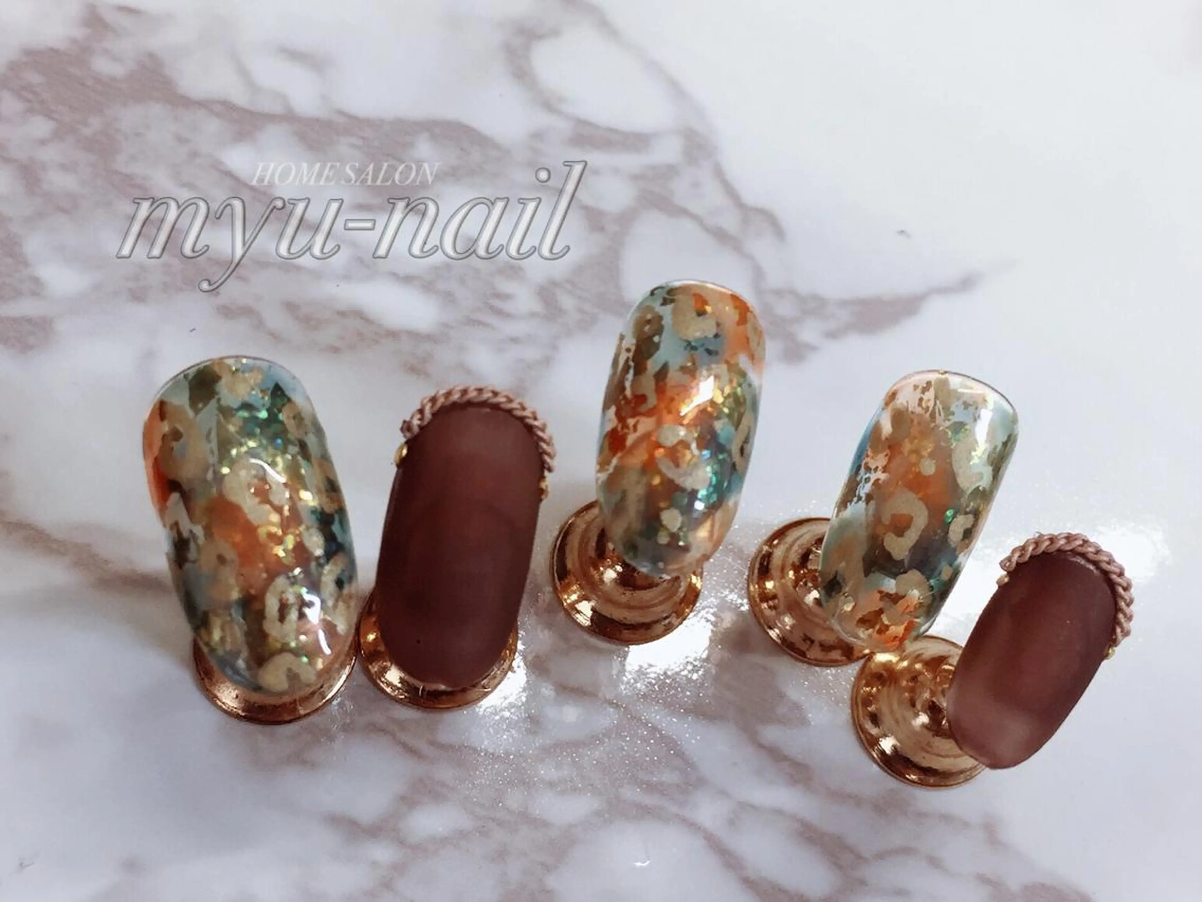 ネイル ホームサロン myu-nailのネイルデザイン