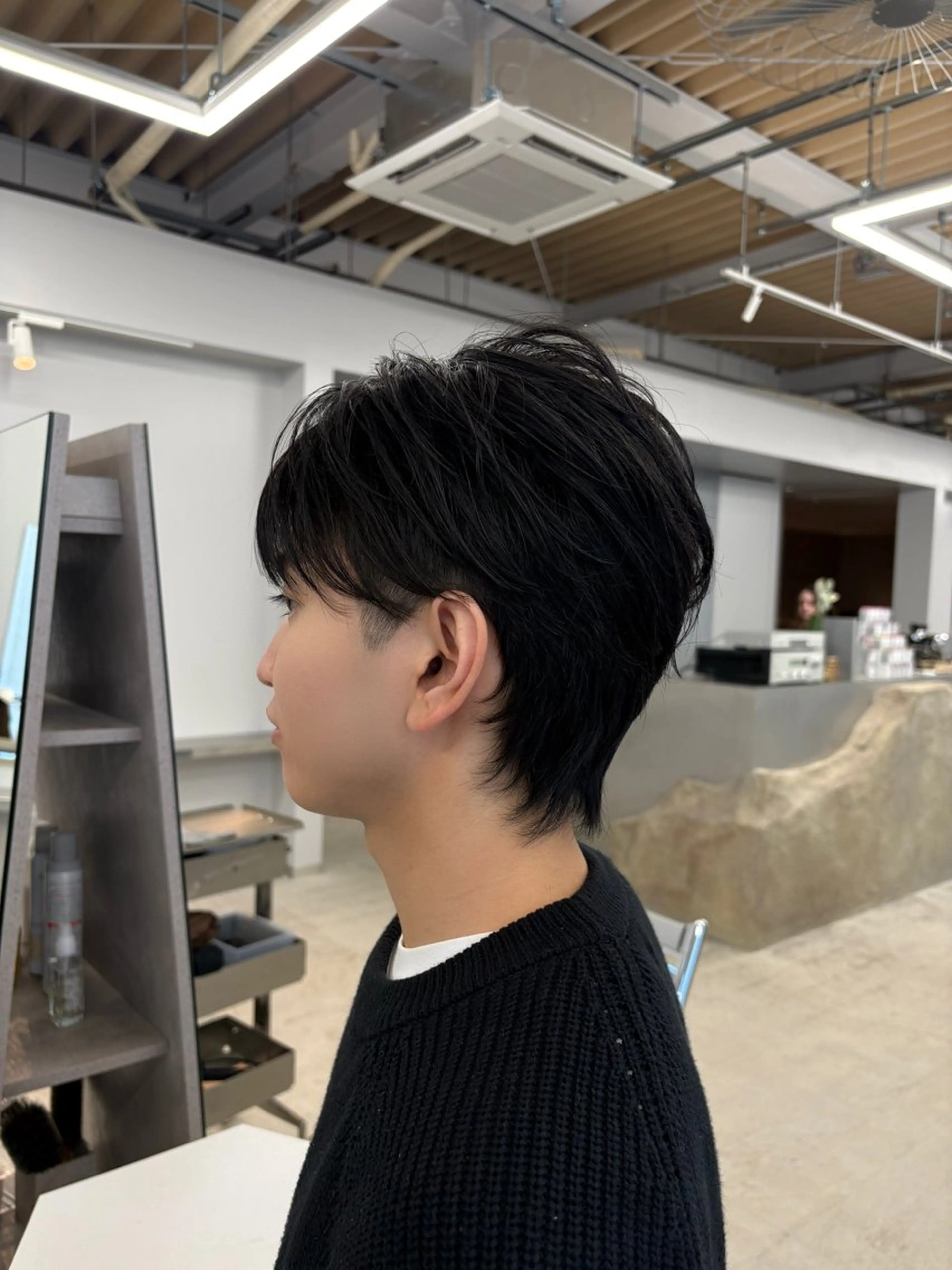 メンズカット(シャンプー、ブロー、セット付)の写真