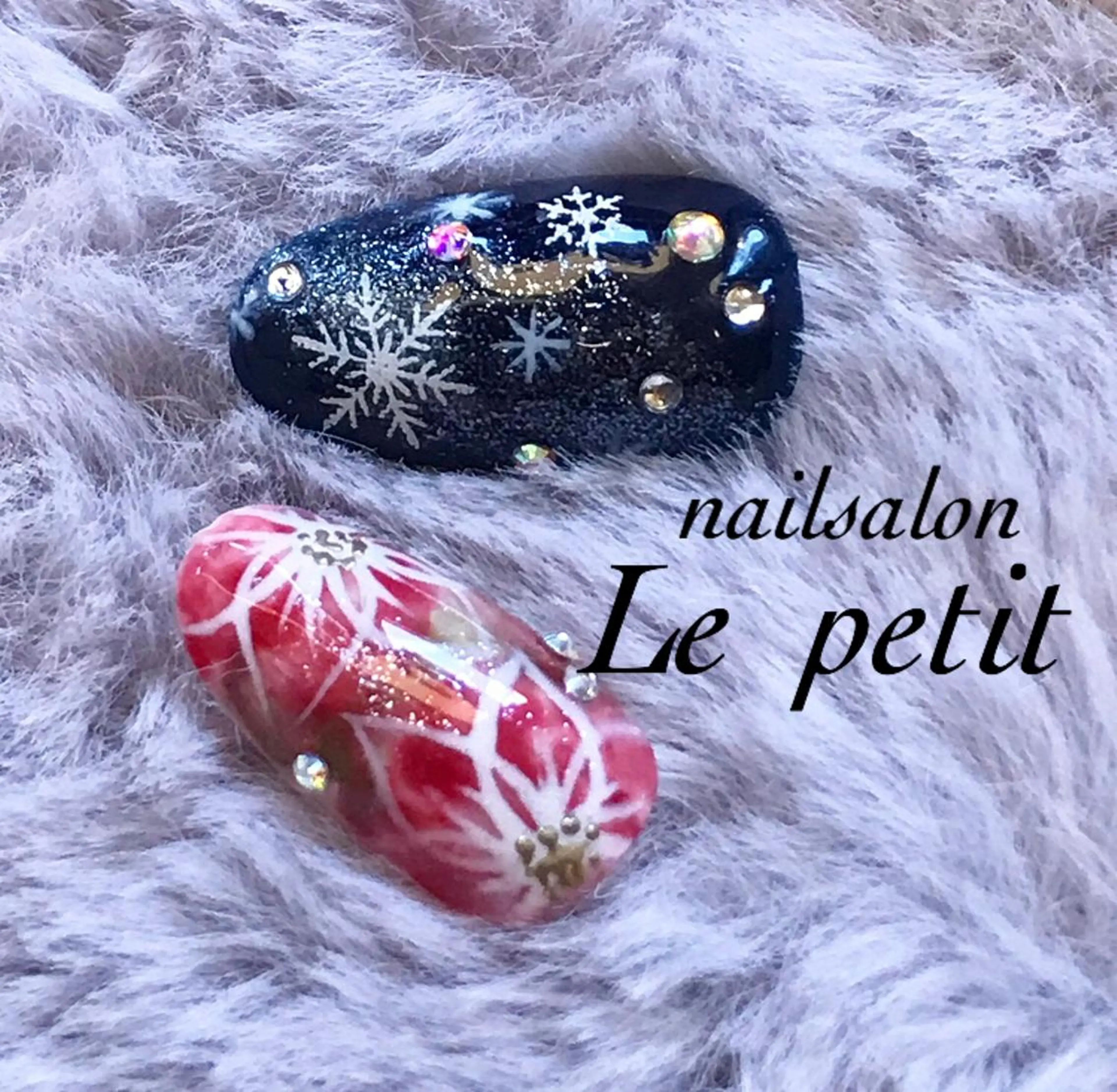 ネイル 冬ネイル クリスマス 石野 広佳のネイルデザイン