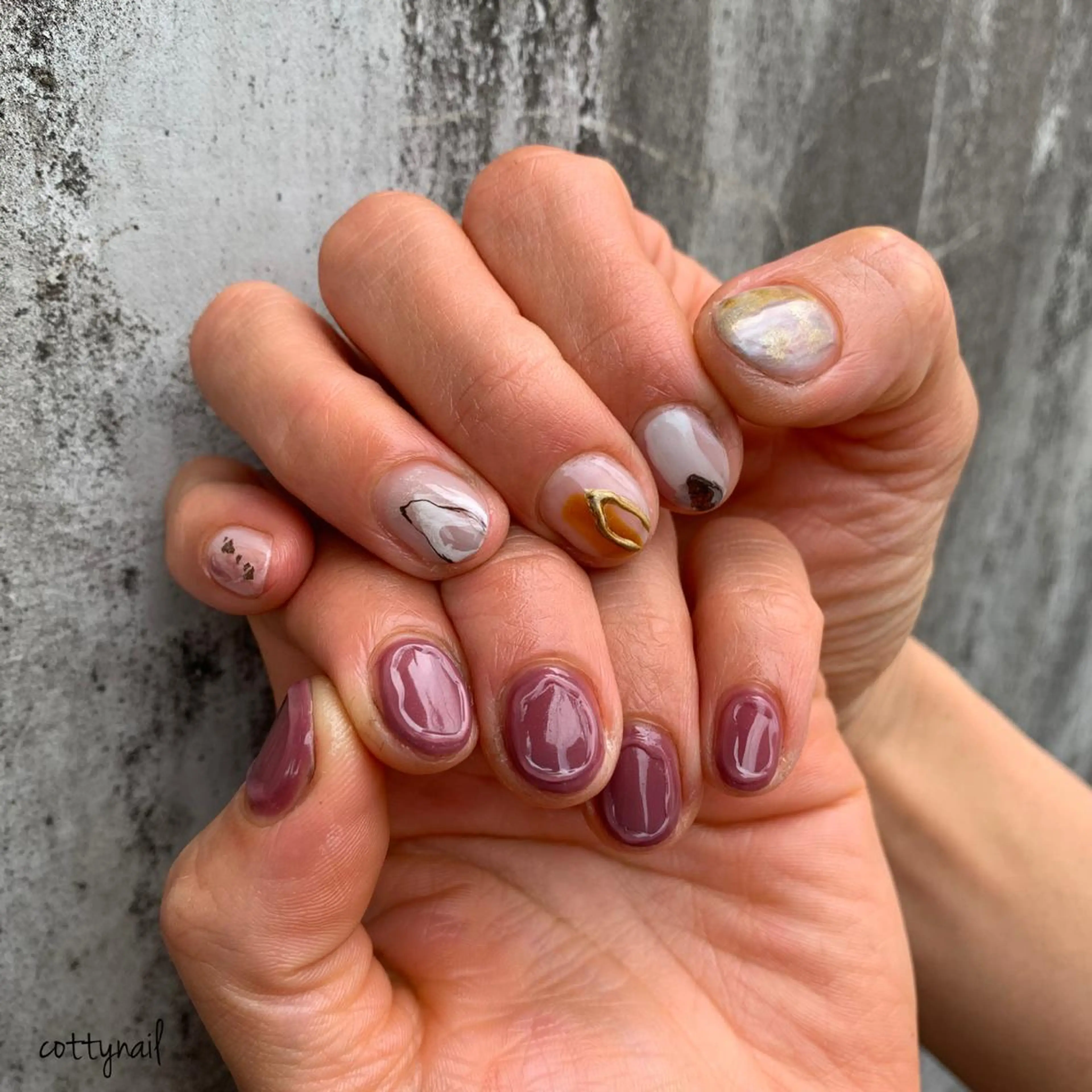 ネイル アートネイル ジェルネイル ニュアンスネイル cottynail -miki-のその他イメージ