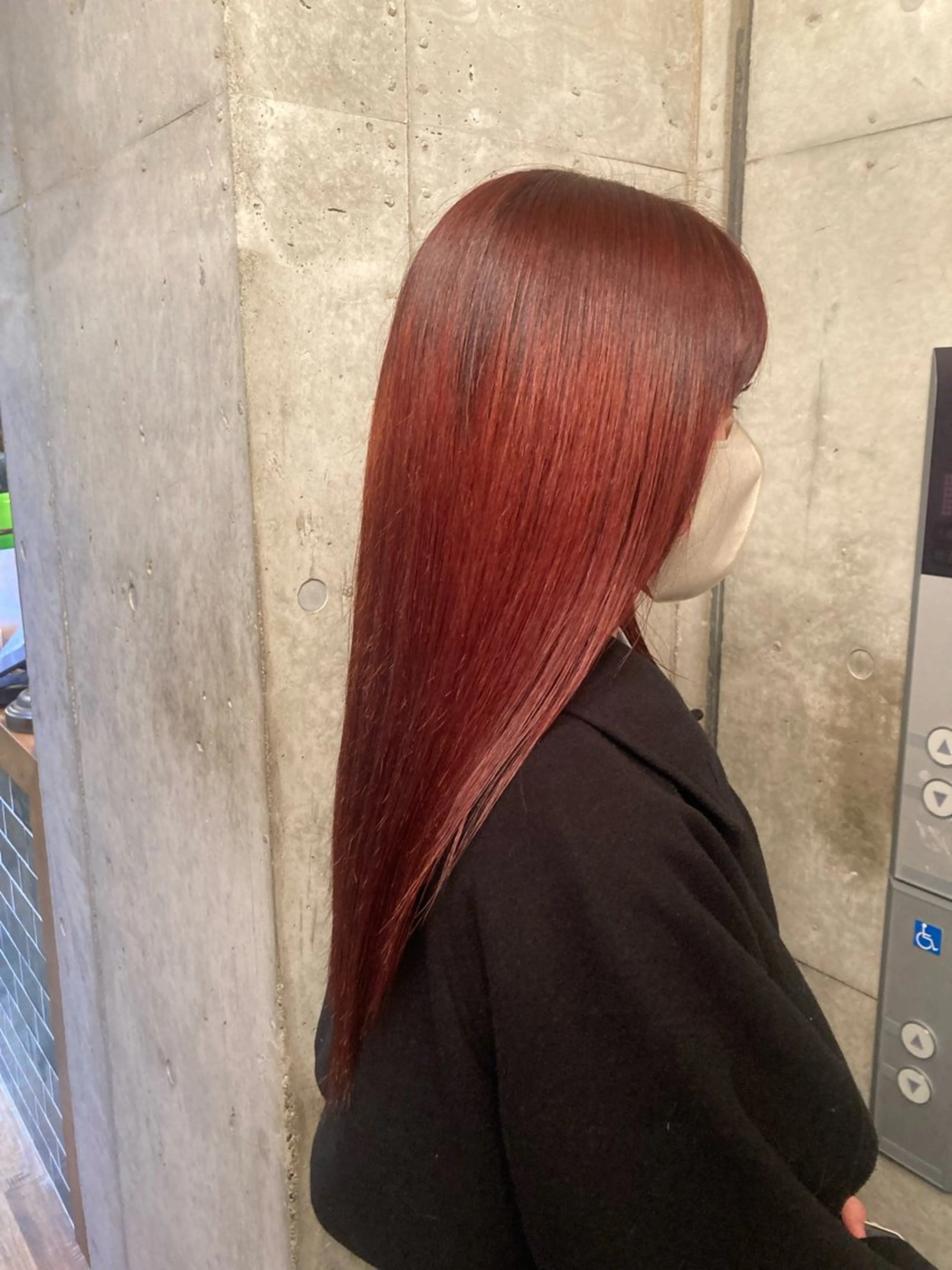 セミロング カラー 横浜美容室／暖色系 michika🌹のヘアスタイル