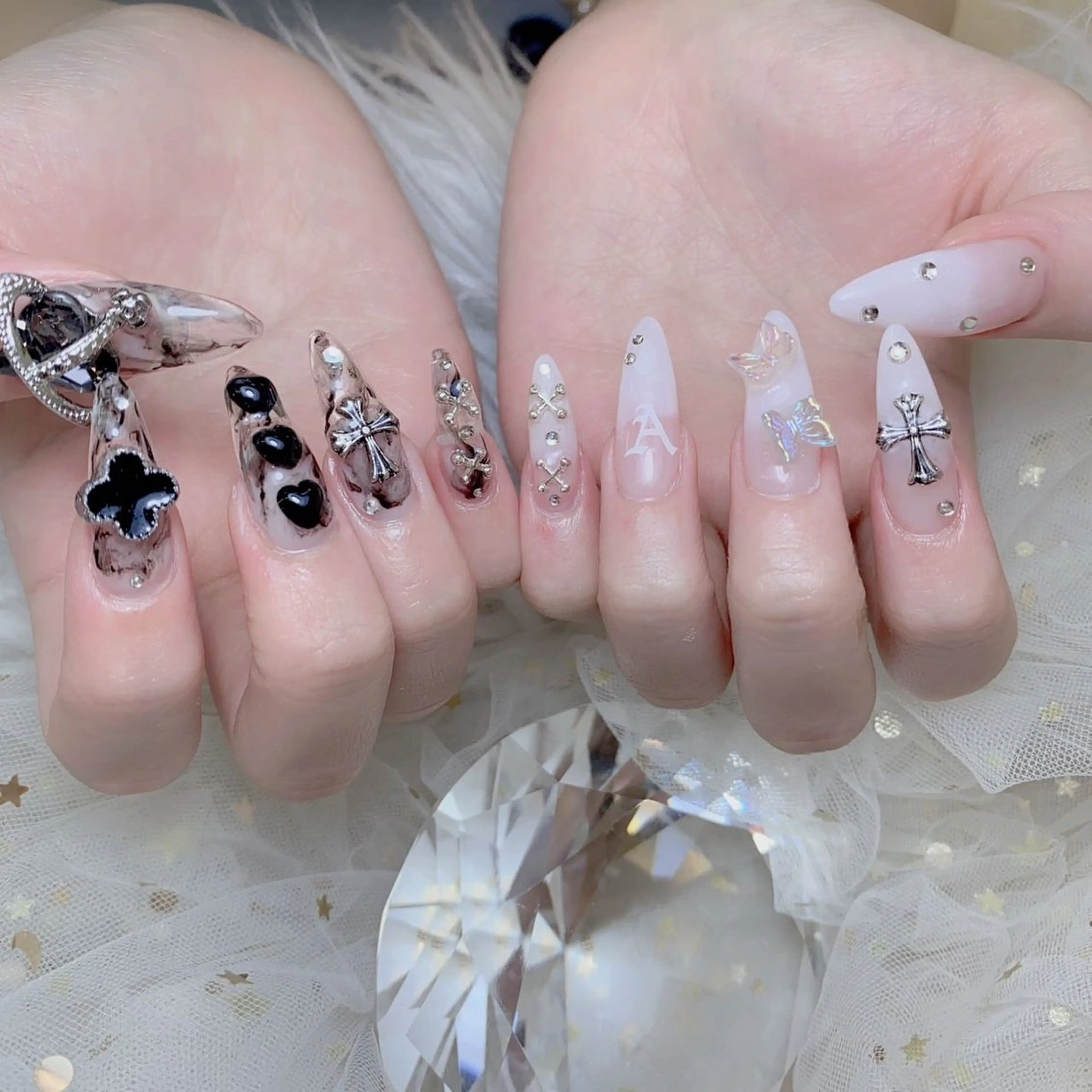 ロング CI CI nailのネイルデザイン