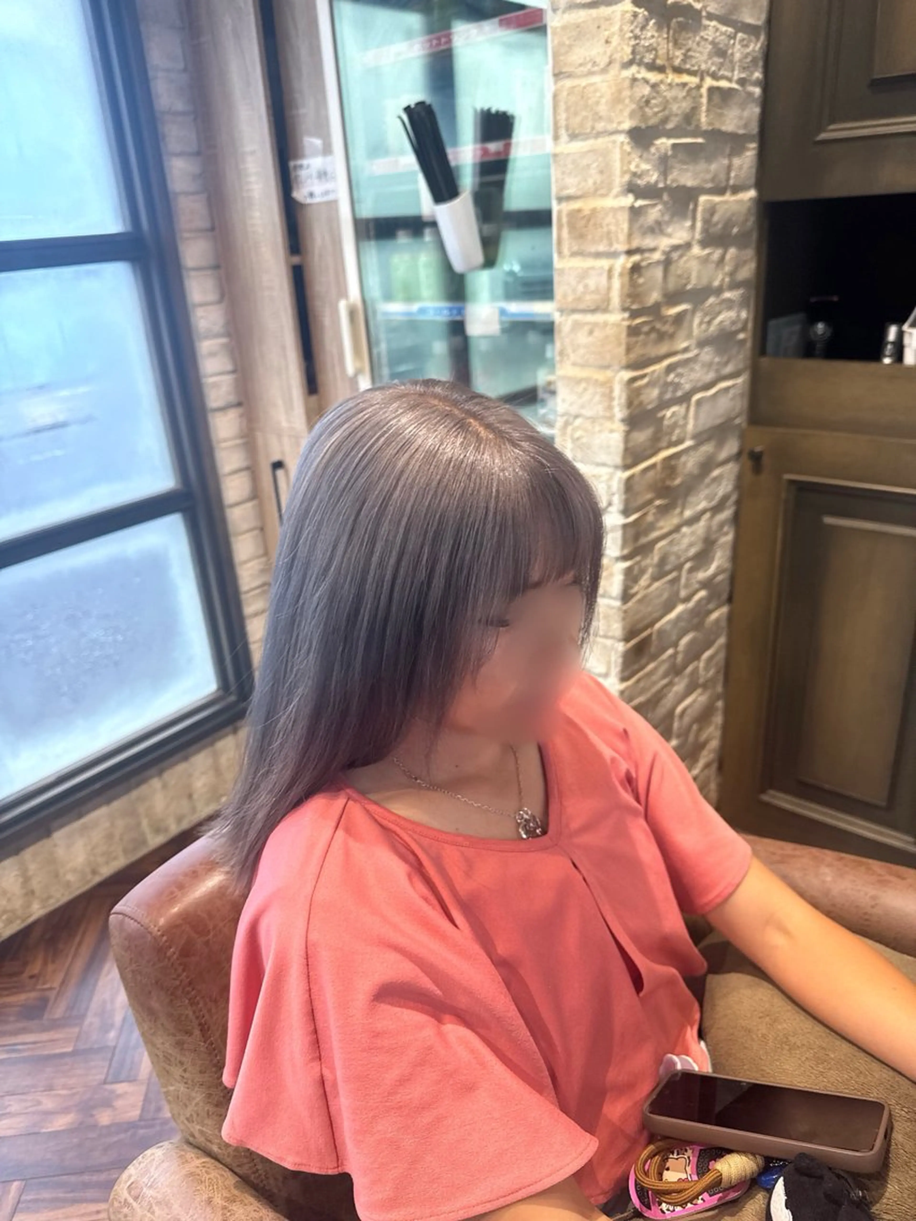 ロング Y U K Iのヘアスタイル