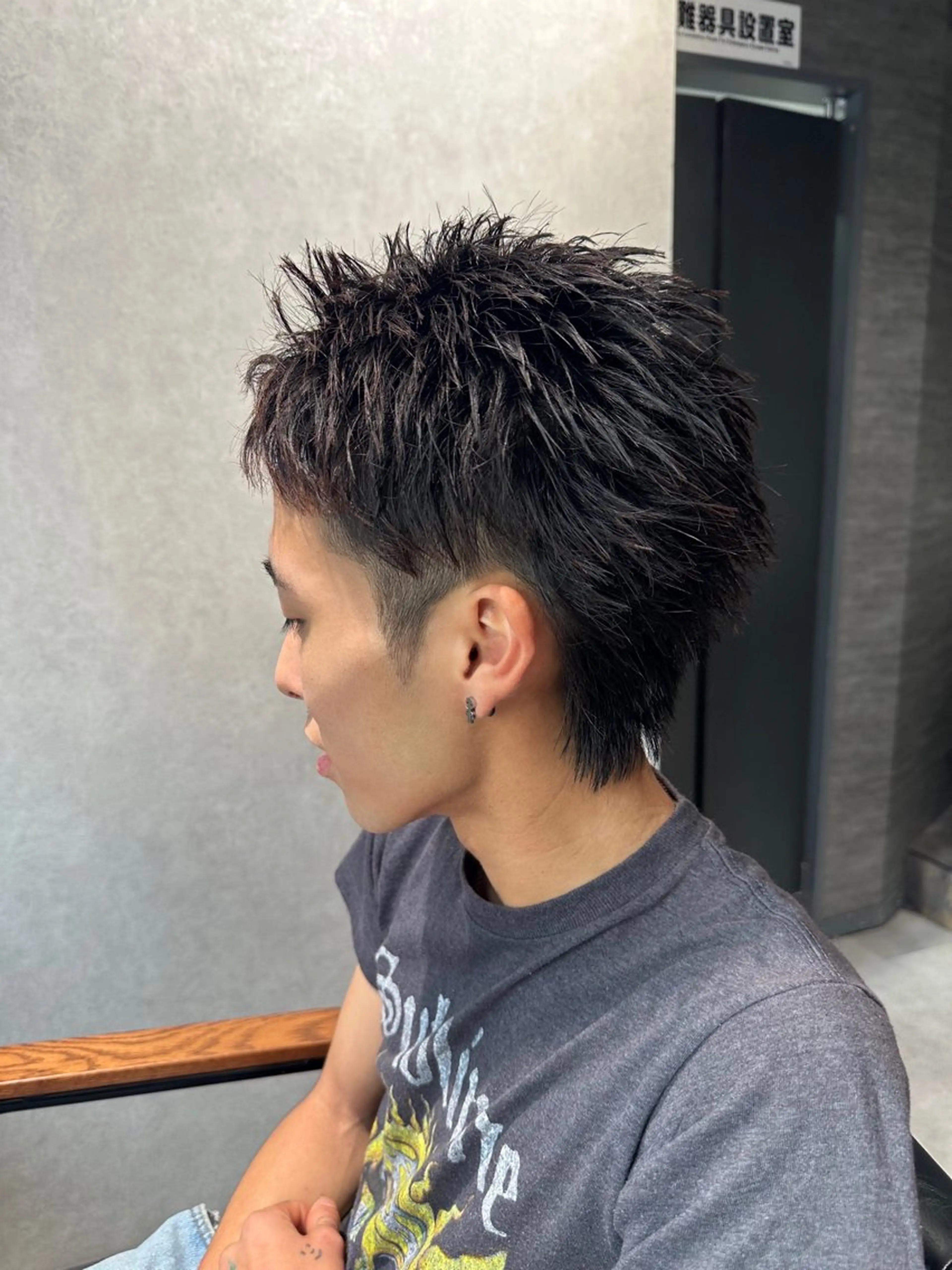 ショート ヘアアレンジ メンズヘア静岡 ✂︎Ryuheiのヘアスタイル