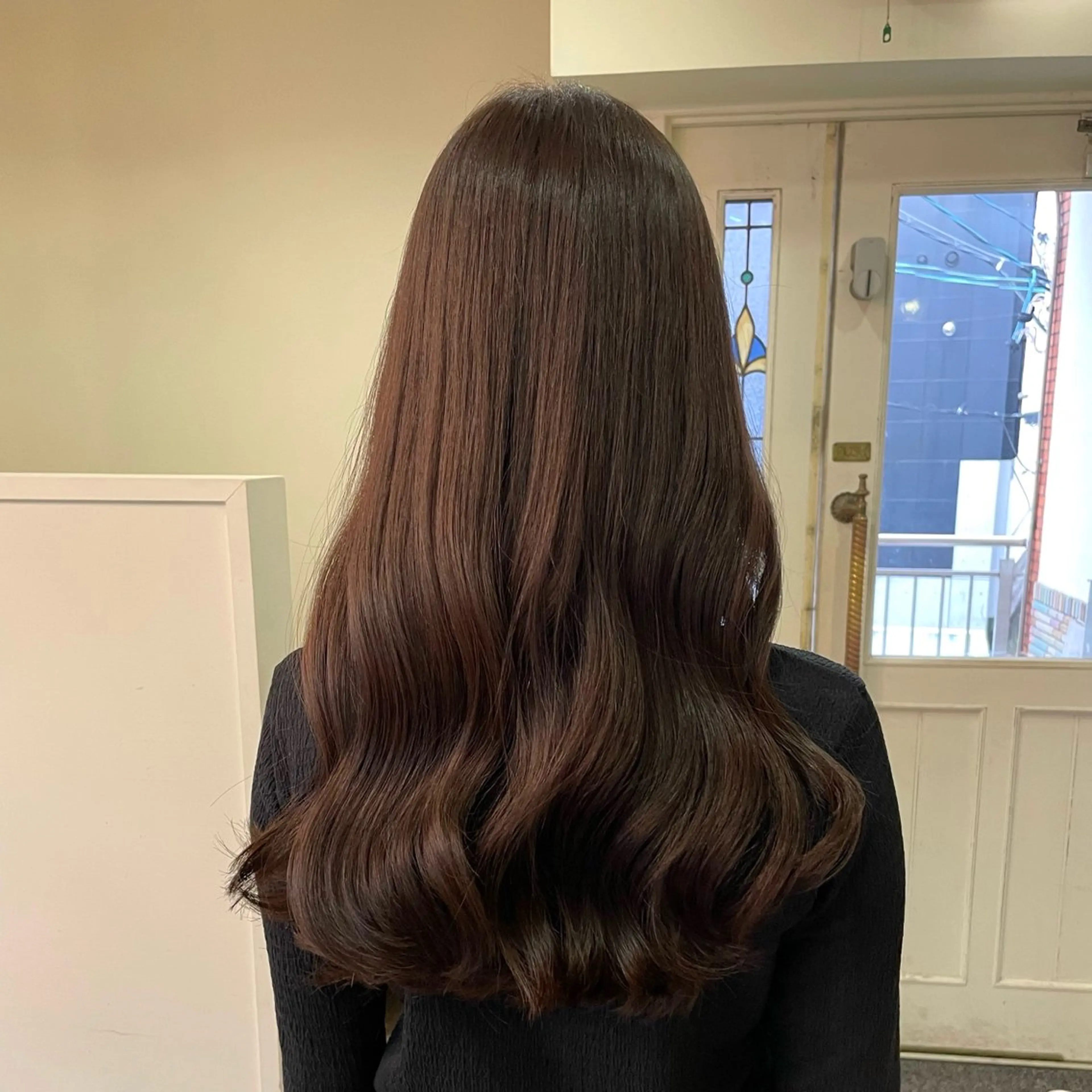ロング アッシュ カット ヘアカラー トリートメント 【髪質改善】 Wakanaのヘアスタイル