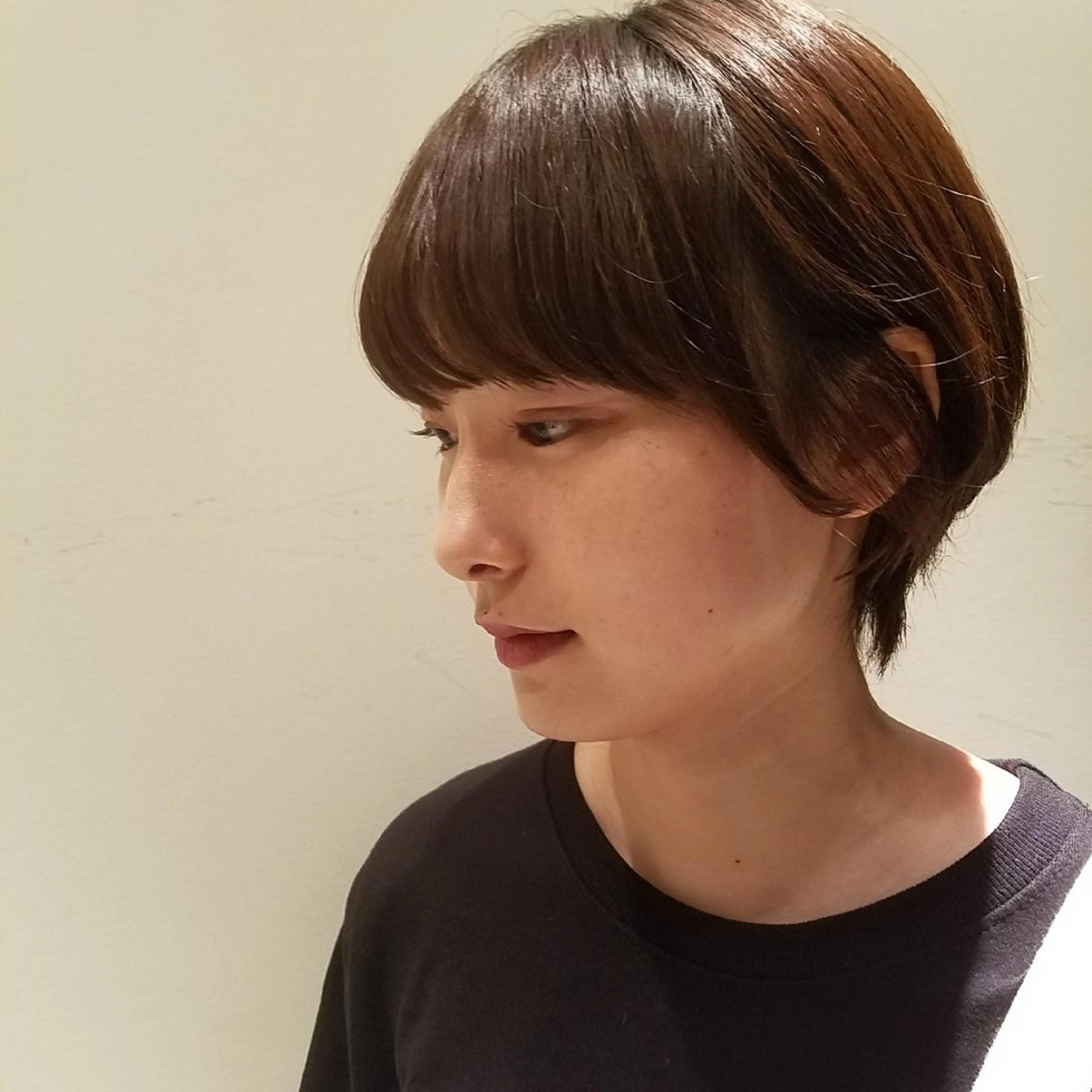 ショート ショートヘア 🙃 透明感カラー/ボブのヘアスタイル