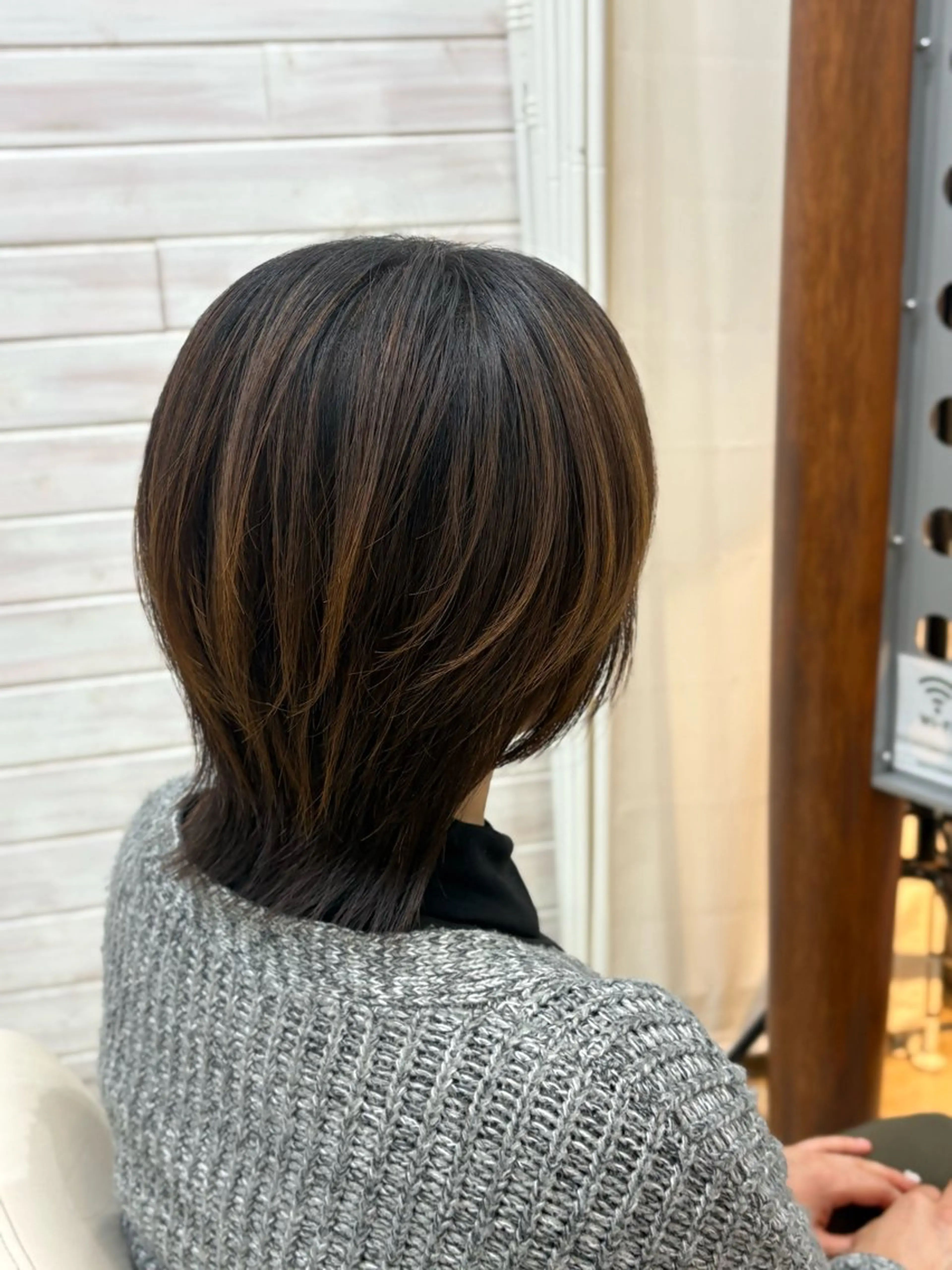 カラー ヘアカラー 🤍池田くるみ うる艶モテカラー🦢のヘアスタイル