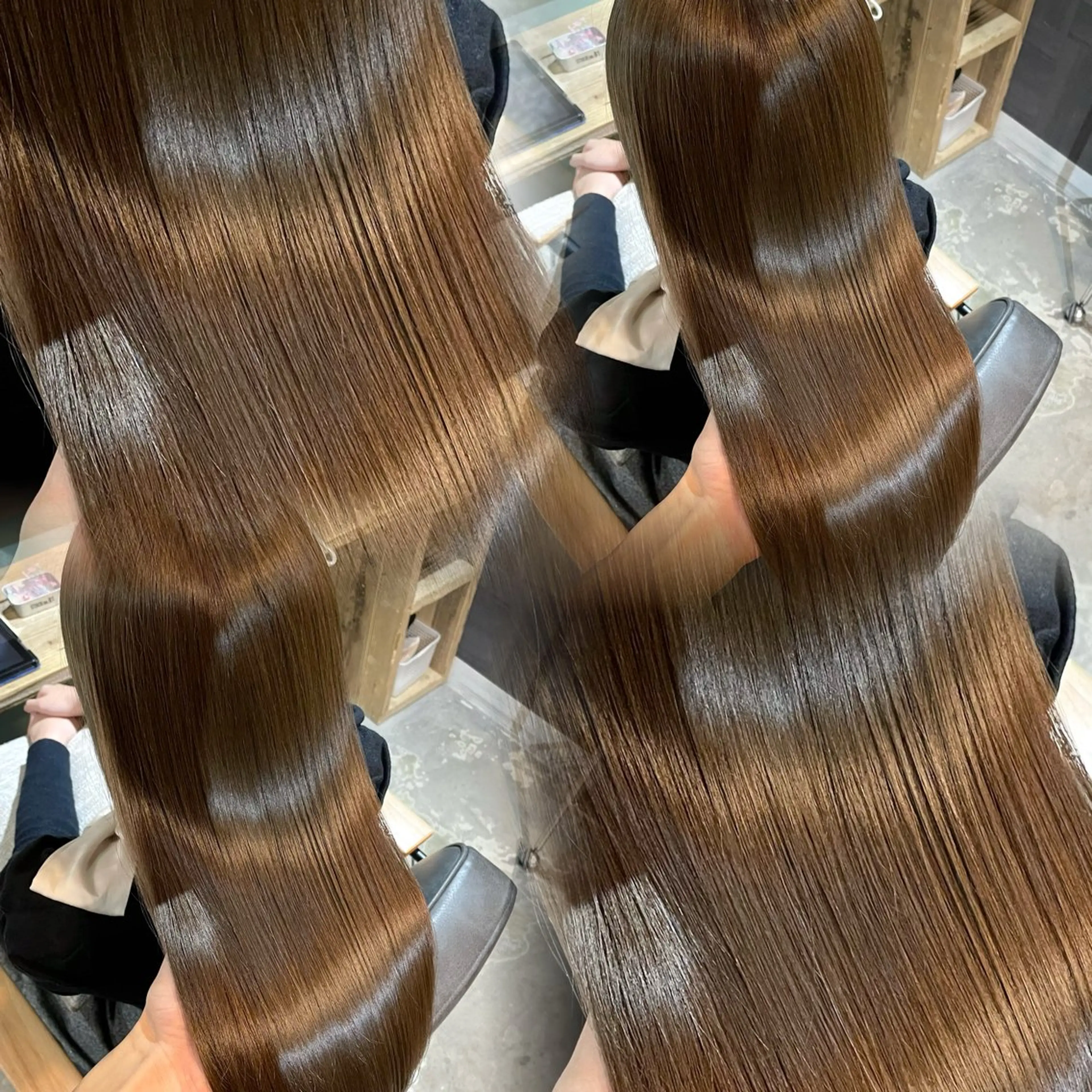 🍀ミニモ限定🍀髪質改善メテオカラー＋トリートメント＋カットの写真