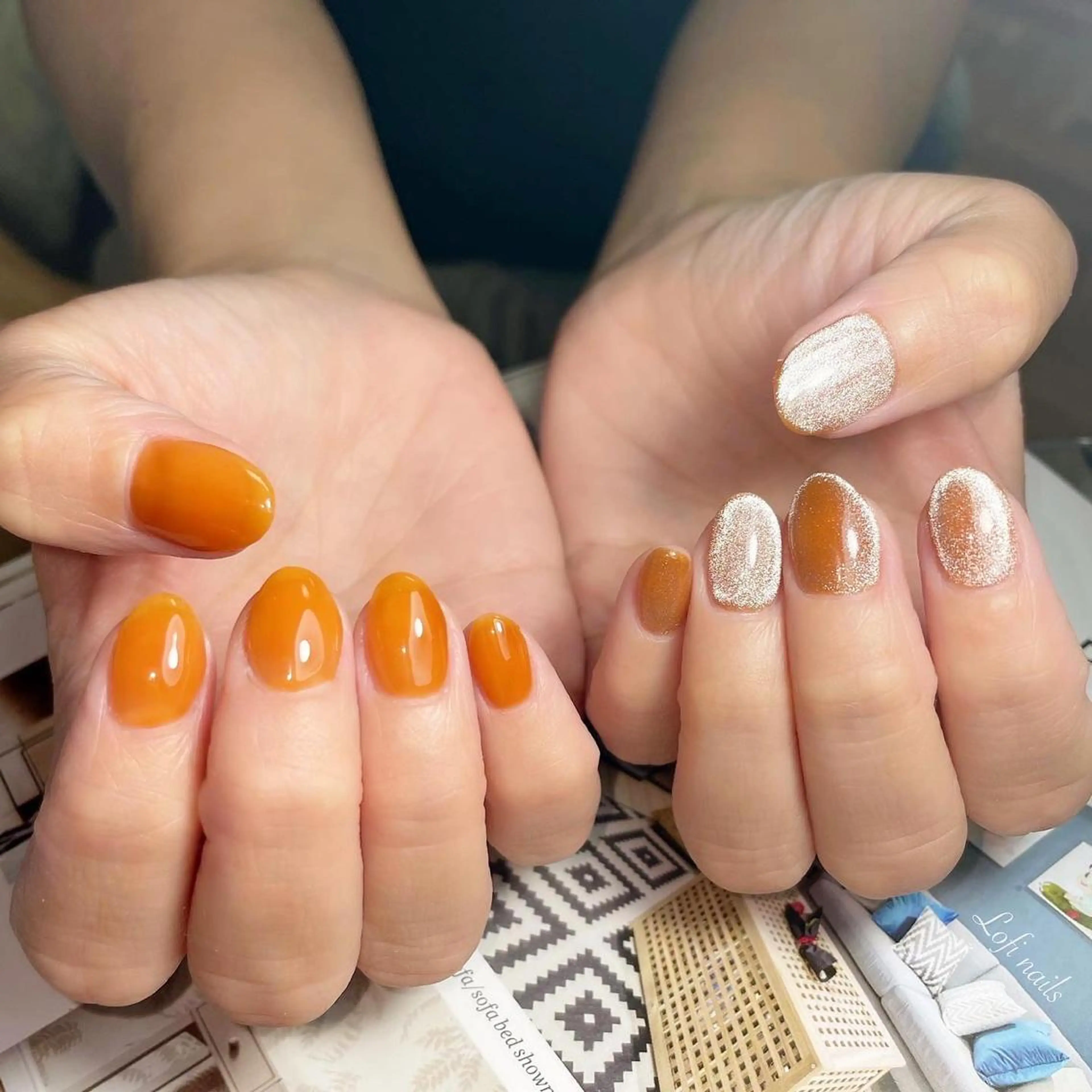 ネイル マグネットネイル Lofinails ちひろのネイルデザイン
