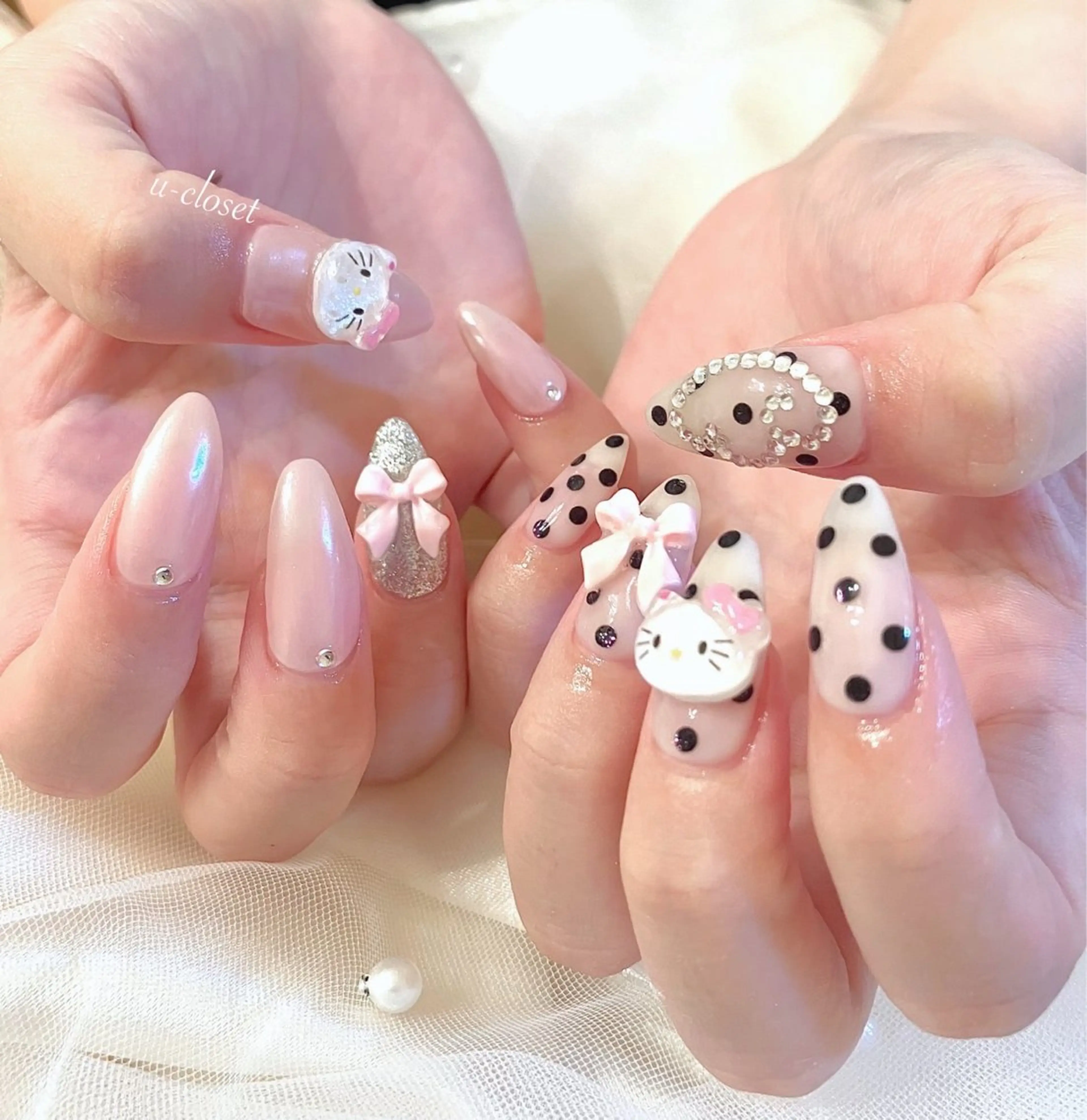 ネイル ハンドネイル u closetのネイルデザイン