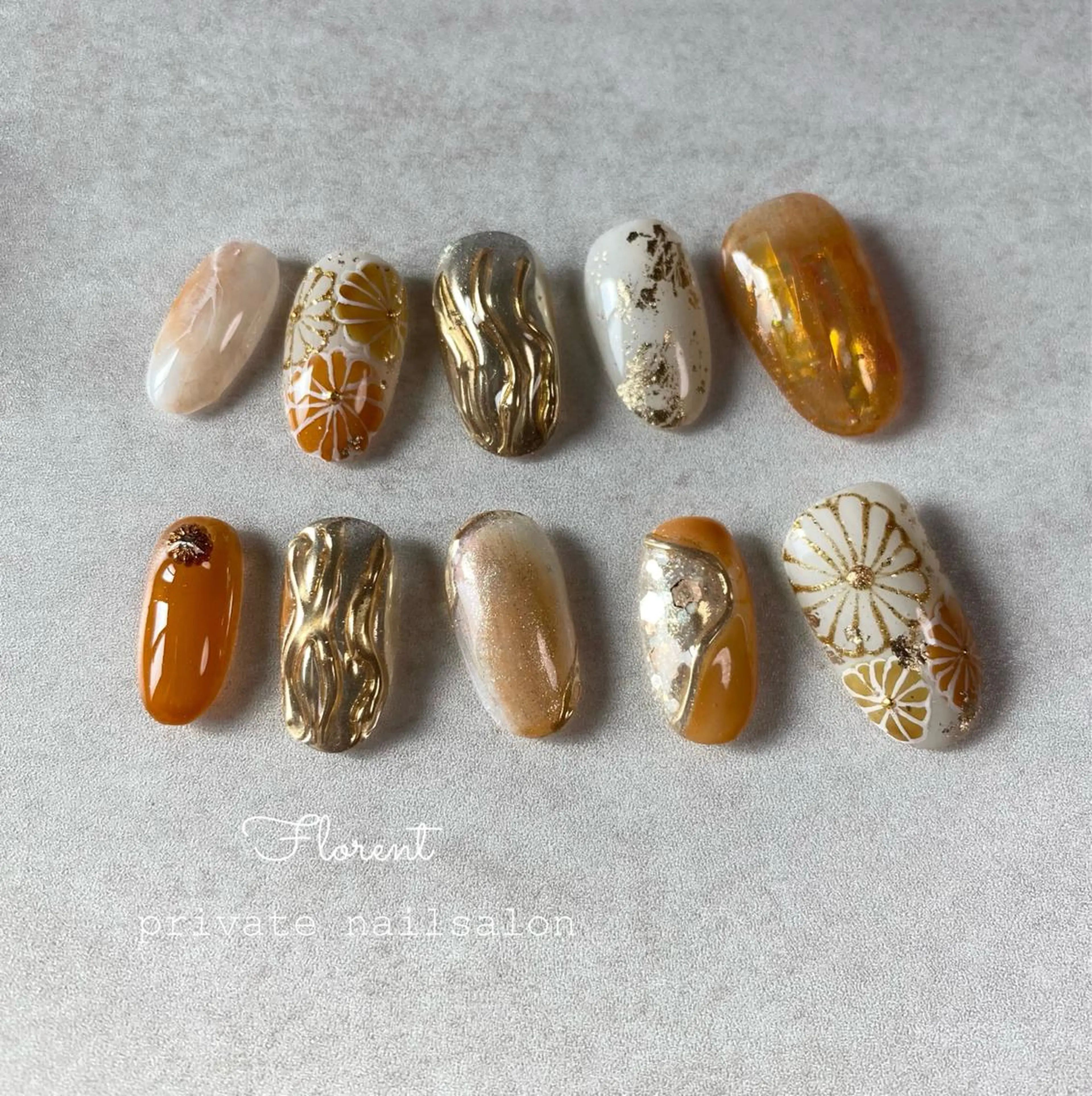 ネイル florent nailのネイルデザイン