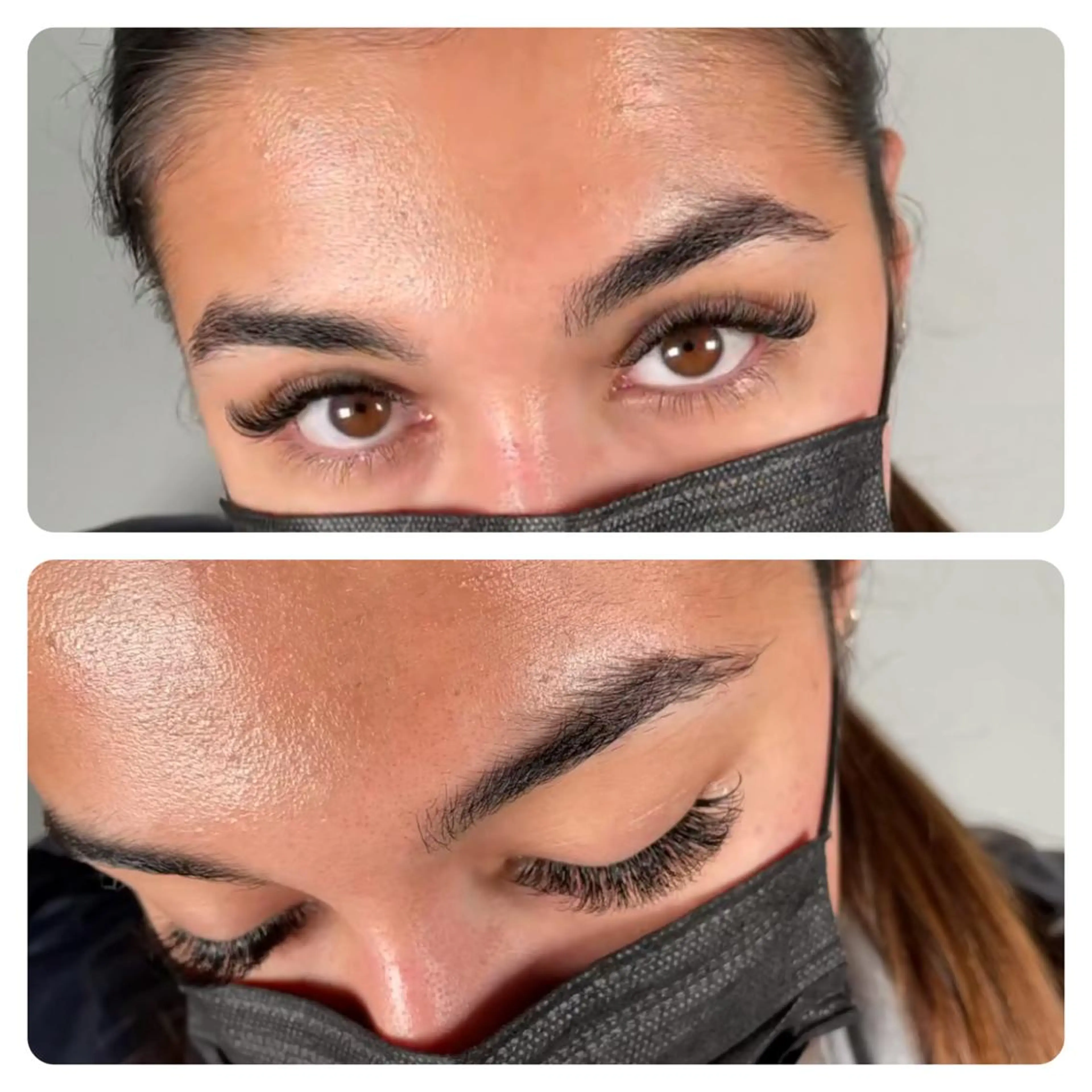 パーマ マツエク・マツパ アイブロウ 付け放題 ボリュームラッシュ 神山 ビューティー・アイのマツエク・マツパデザイン