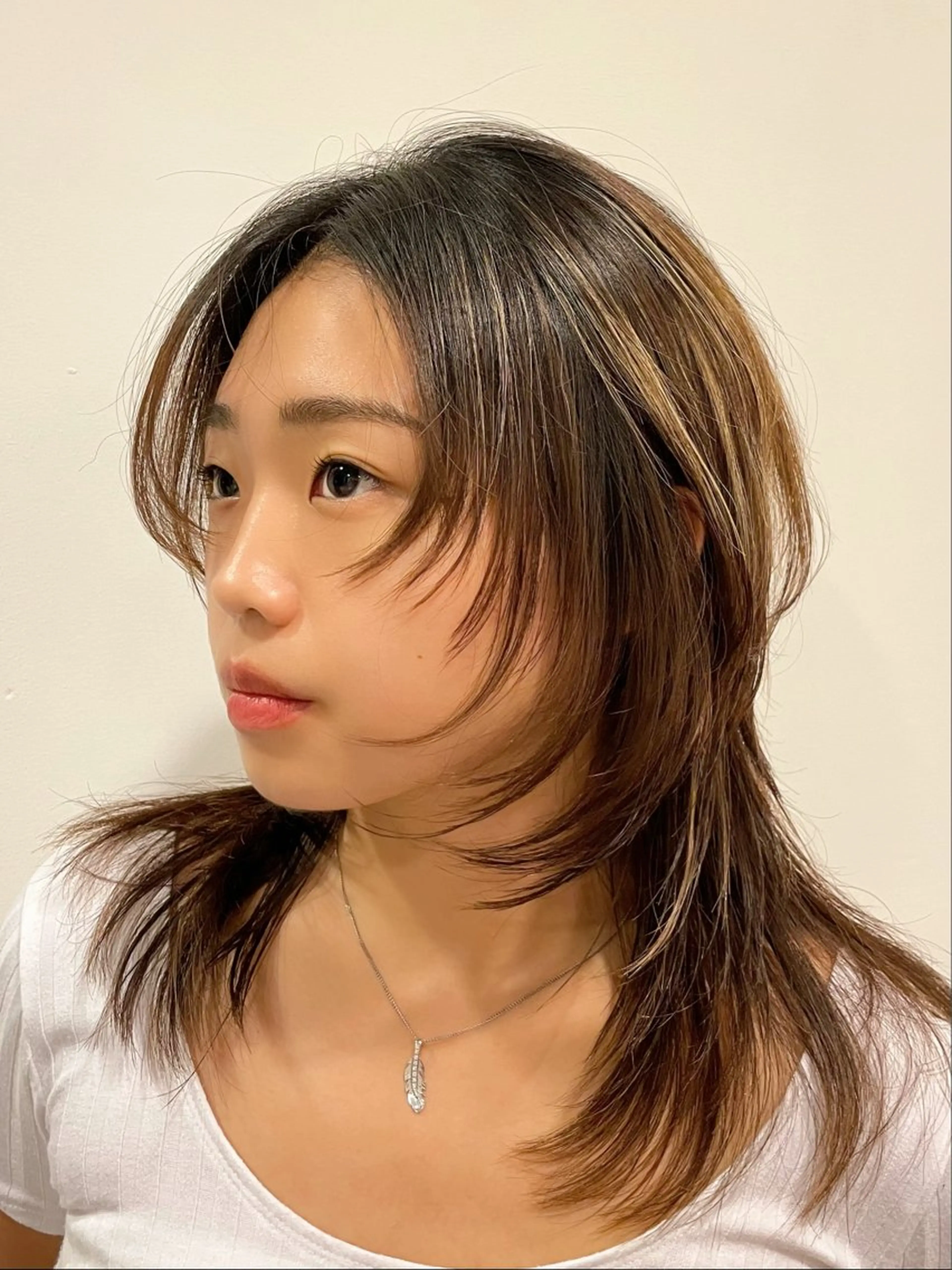 ロング ボブ レイヤーカット ロング カット コバヤシ リョウタのヘアスタイル