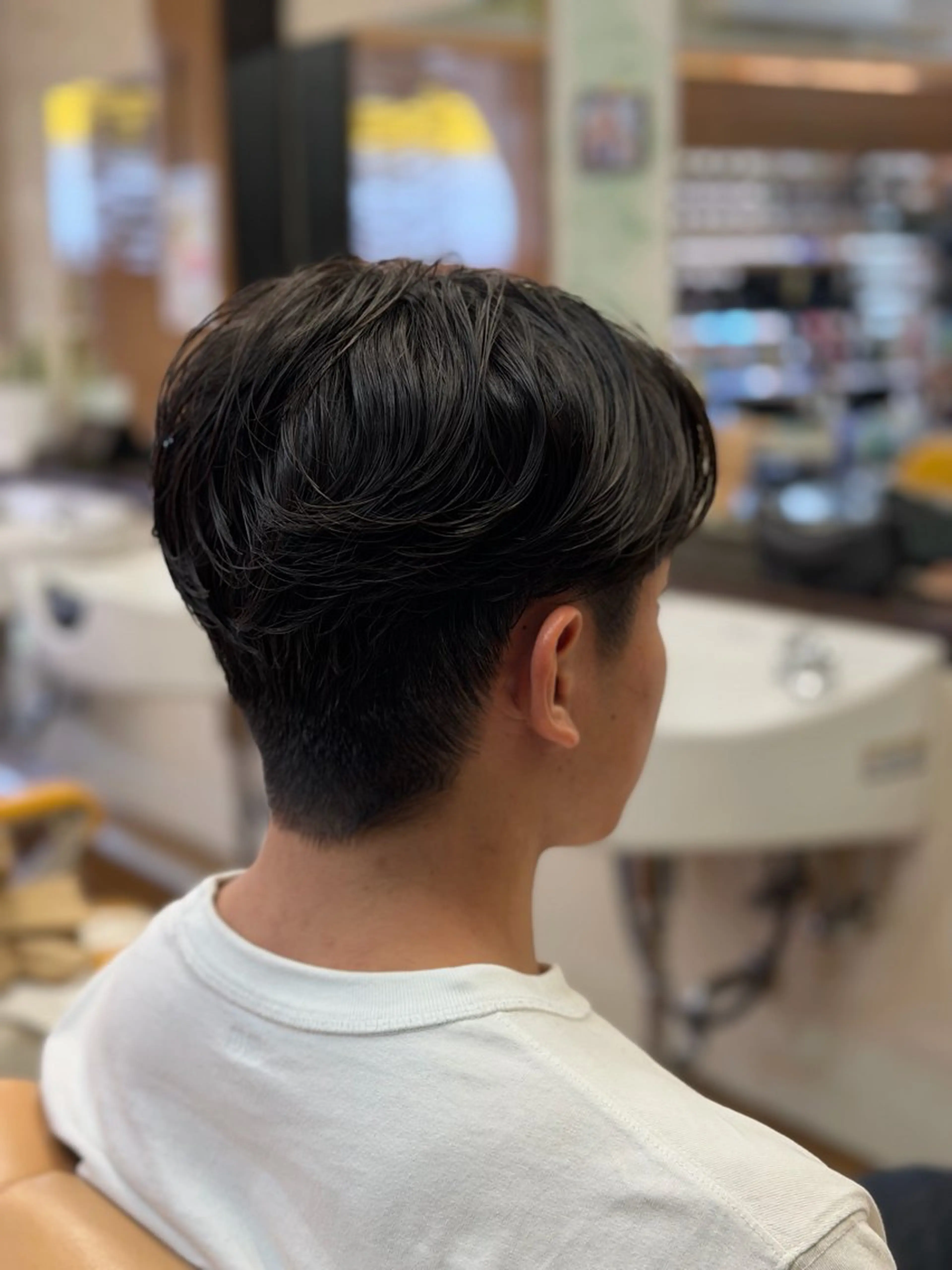 ショート パーマ ニュアンスパーマ パーマ パーマ/フェード/新 宿/アイパー/上田のヘアスタイル