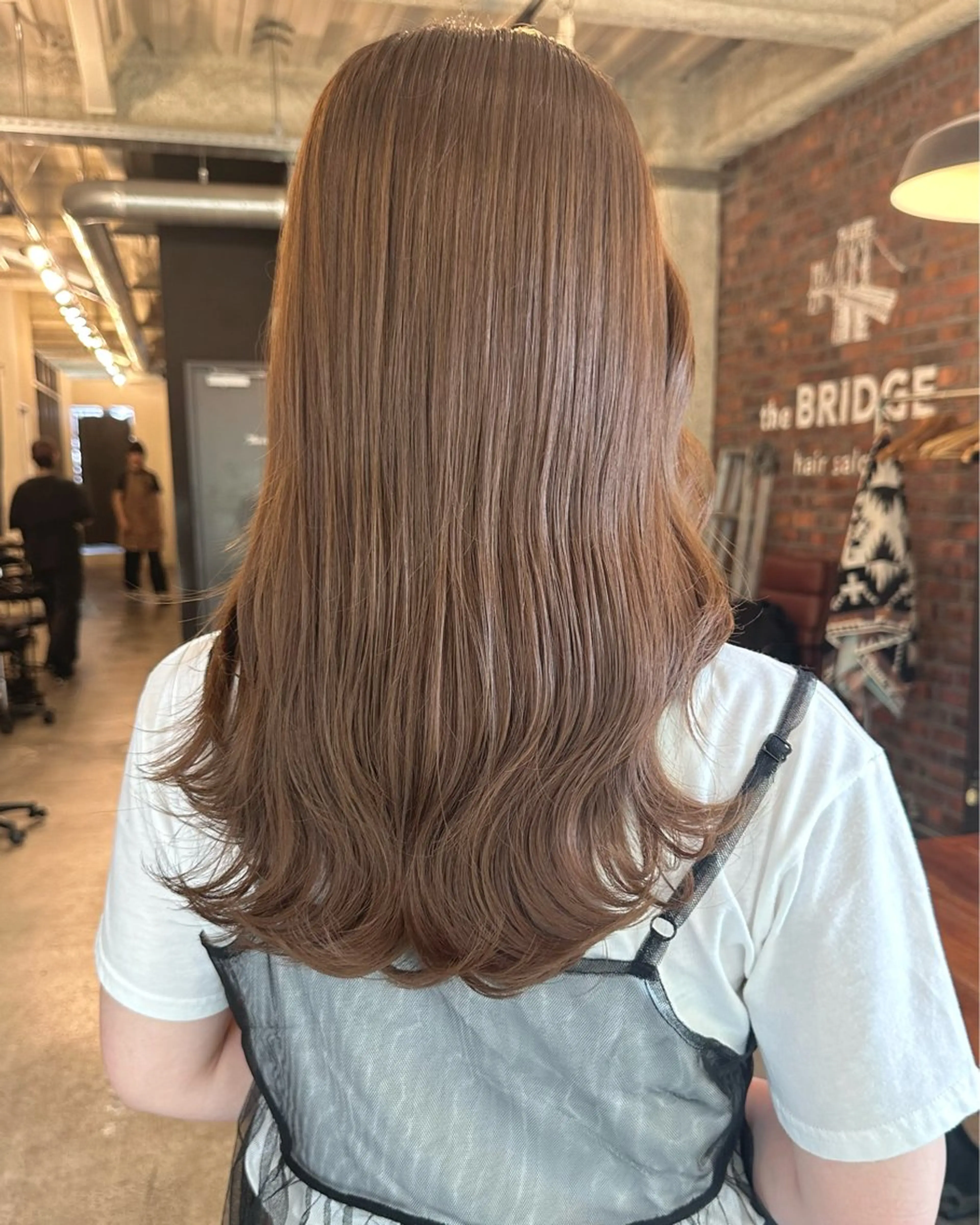 【ブリーチなしでワンランク上の透明感に☀️】カット＆ダブルカラー＆3ステップトリートメント❤︎の写真