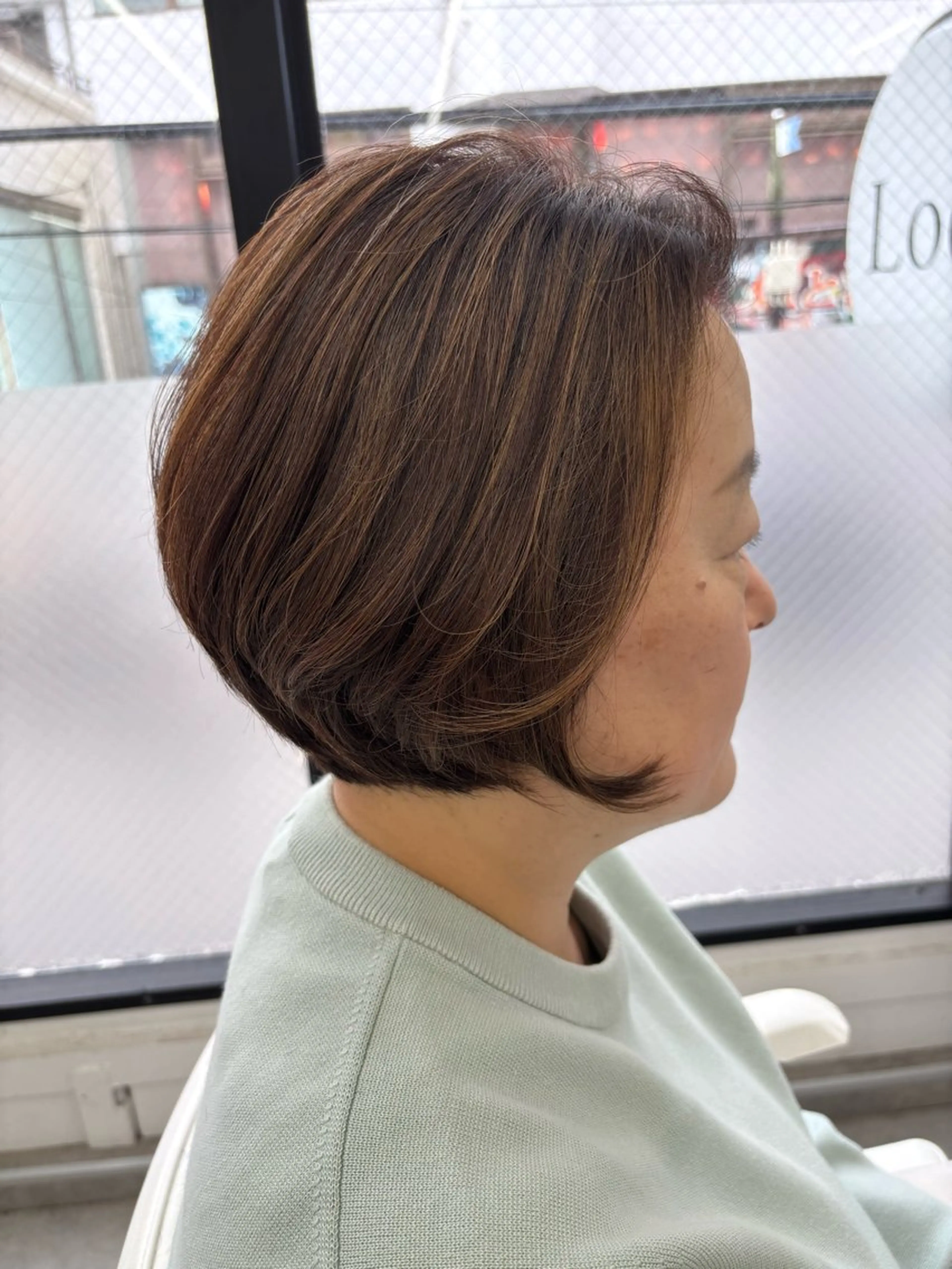 ショート ショートボブ ボブ ショートヘア 小顔カット カット 関山浩平ショート /ボブ/ヘアセットのヘアスタイル